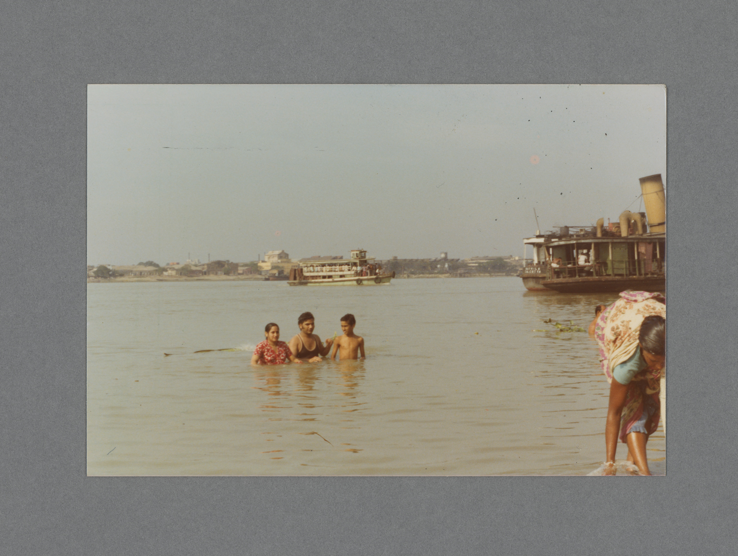 Ganga River, Calcutta, India c.1974