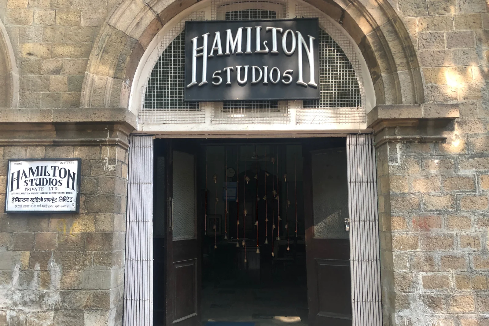 Mumbai - Hamilton Studios in Bombay one of the oldest and well established photographic studios in Mumbai founded in 1928 by Sir Victor Sassoon, Anand due to a very tight schedule in India just decided to turn up and fortunately it was open!