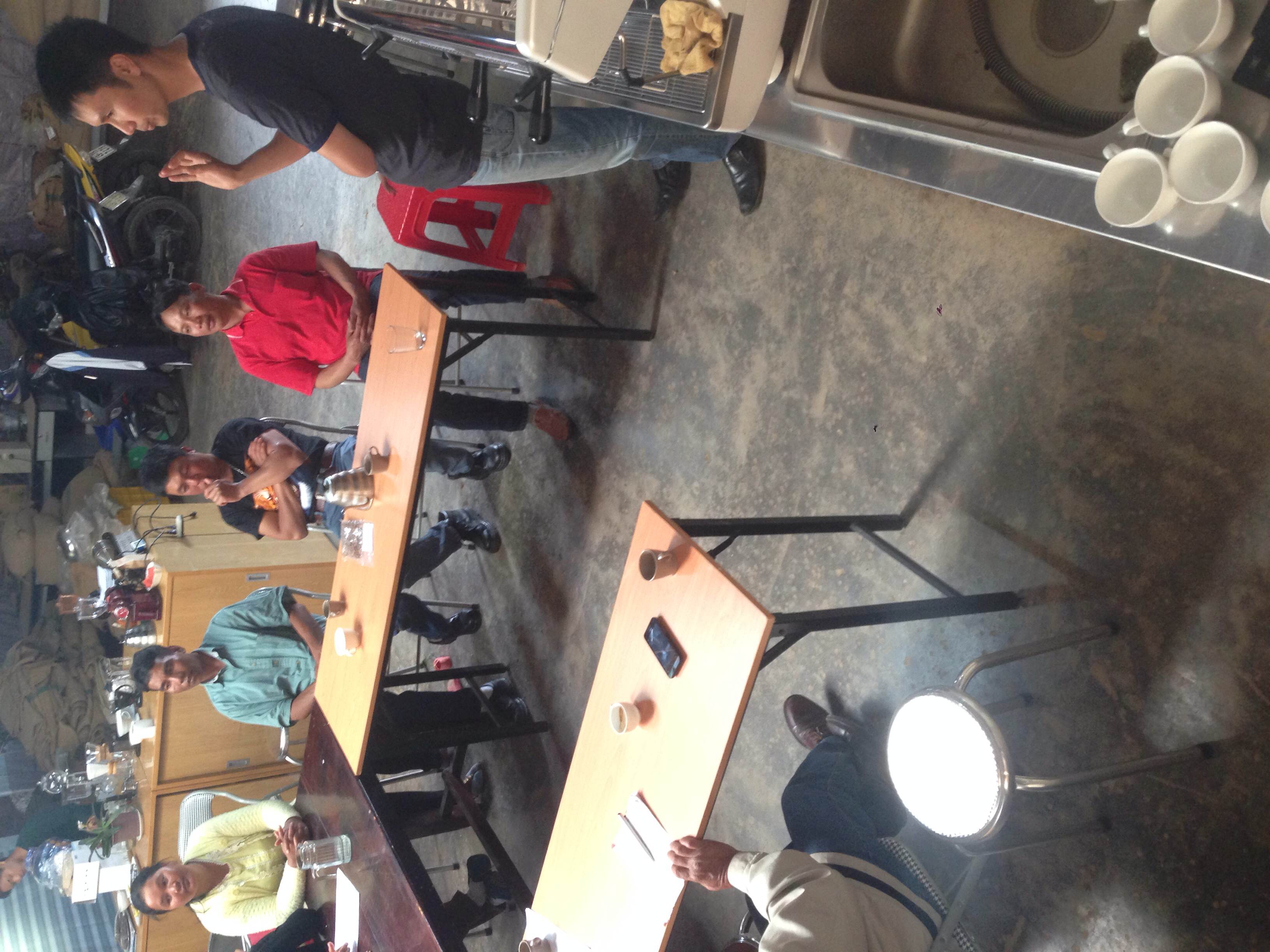 La Viet's Quang Tran at the producer meet up last week in Dalat