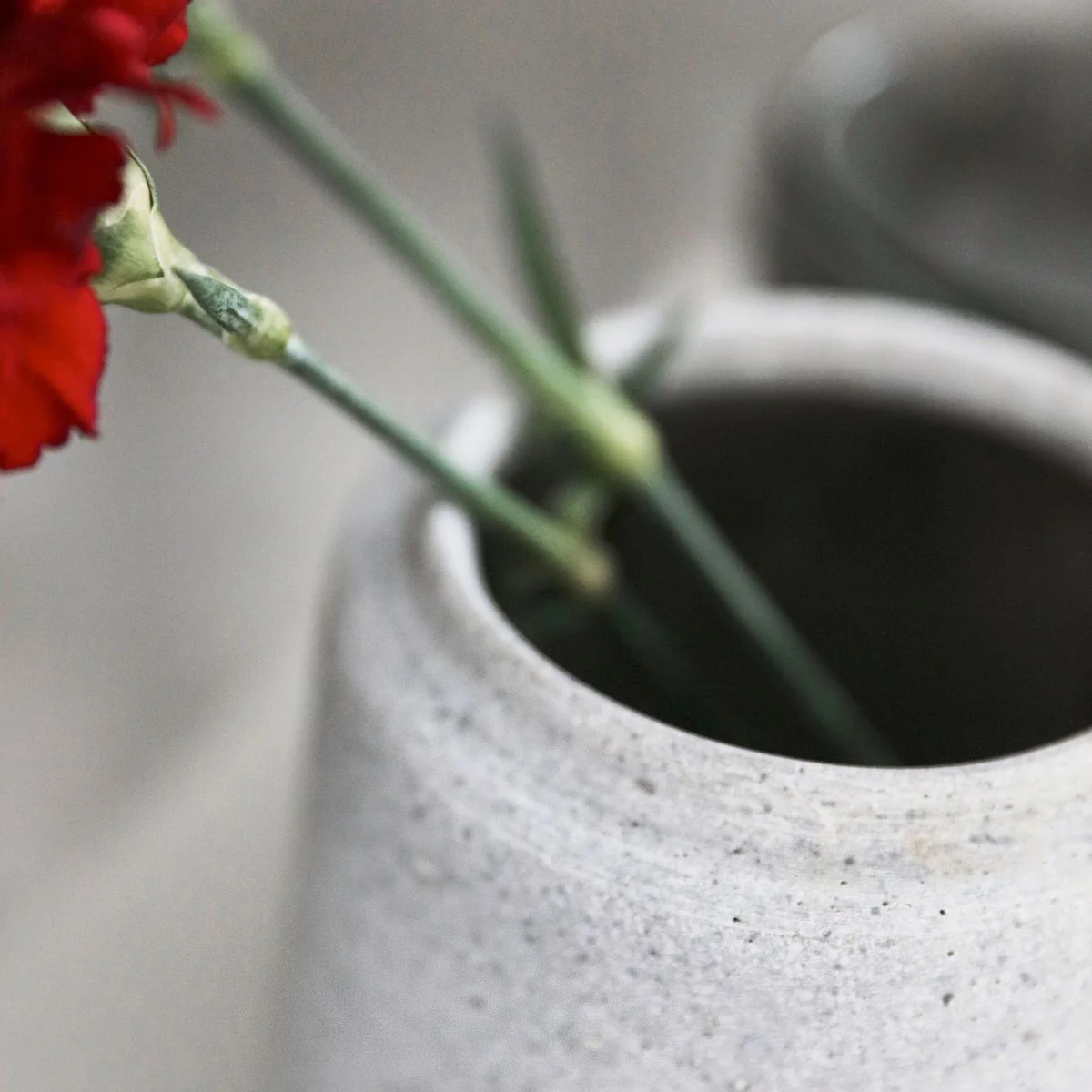 Small Concrete Planter Pot- House Doctor Detail