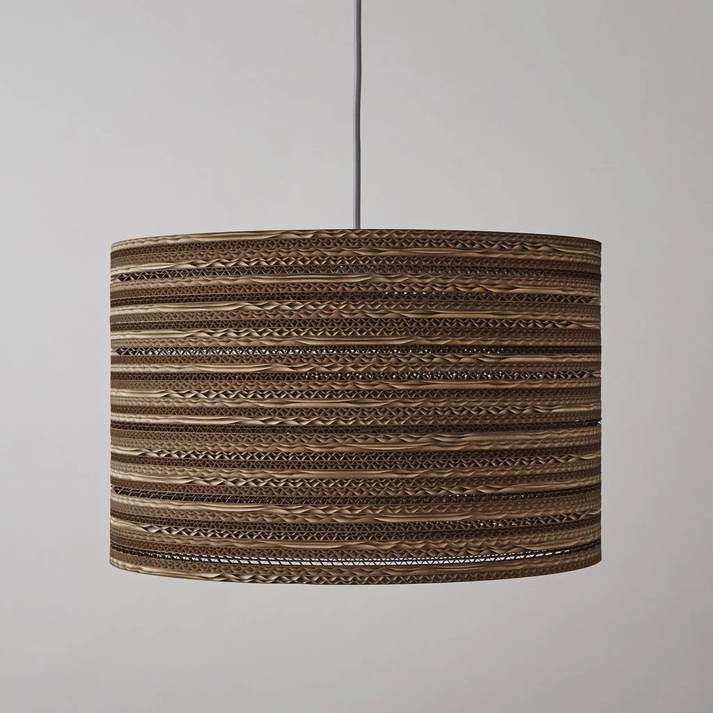 Cardboard Lightshade- Cart On 1