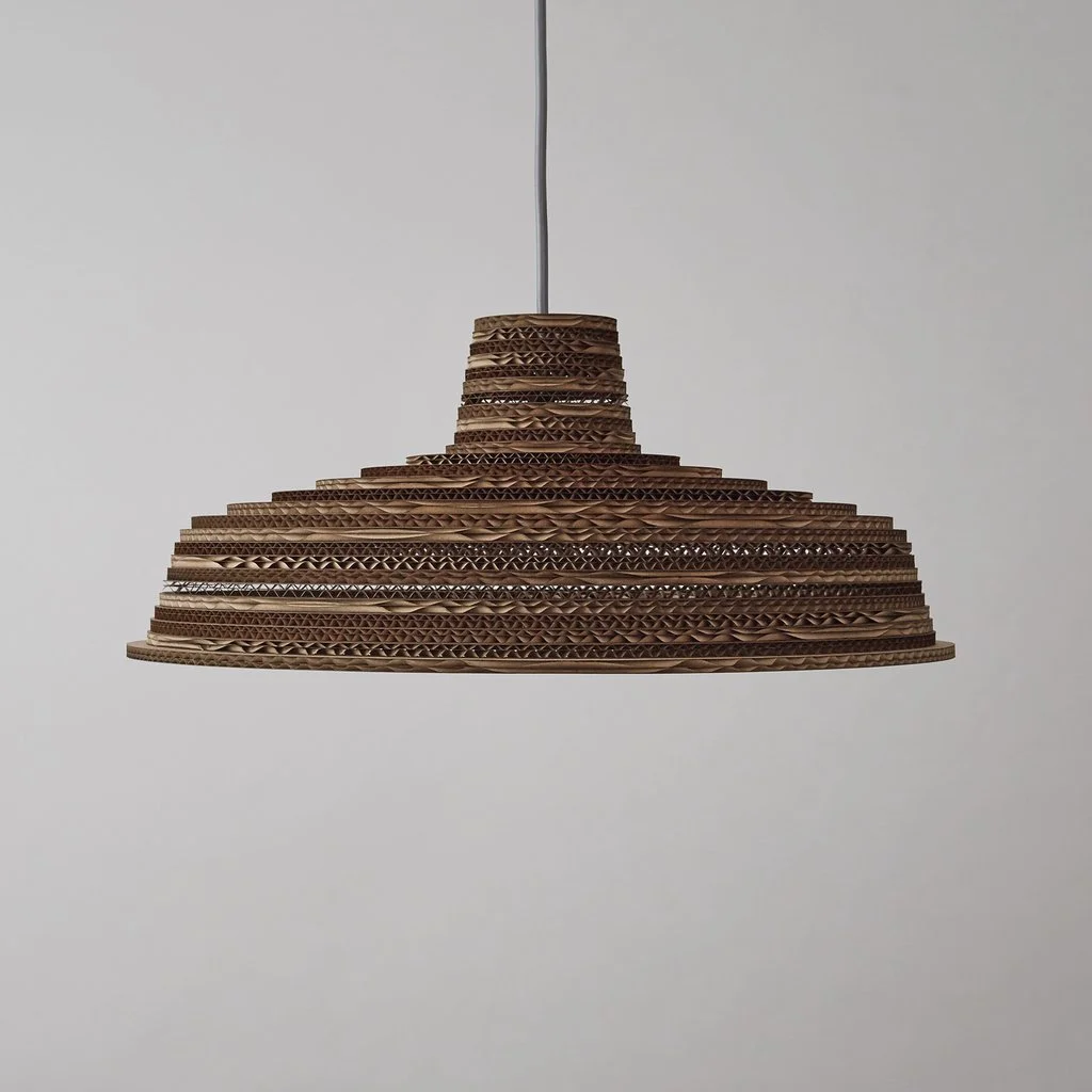Cardboard Lightshade- Cart On 6