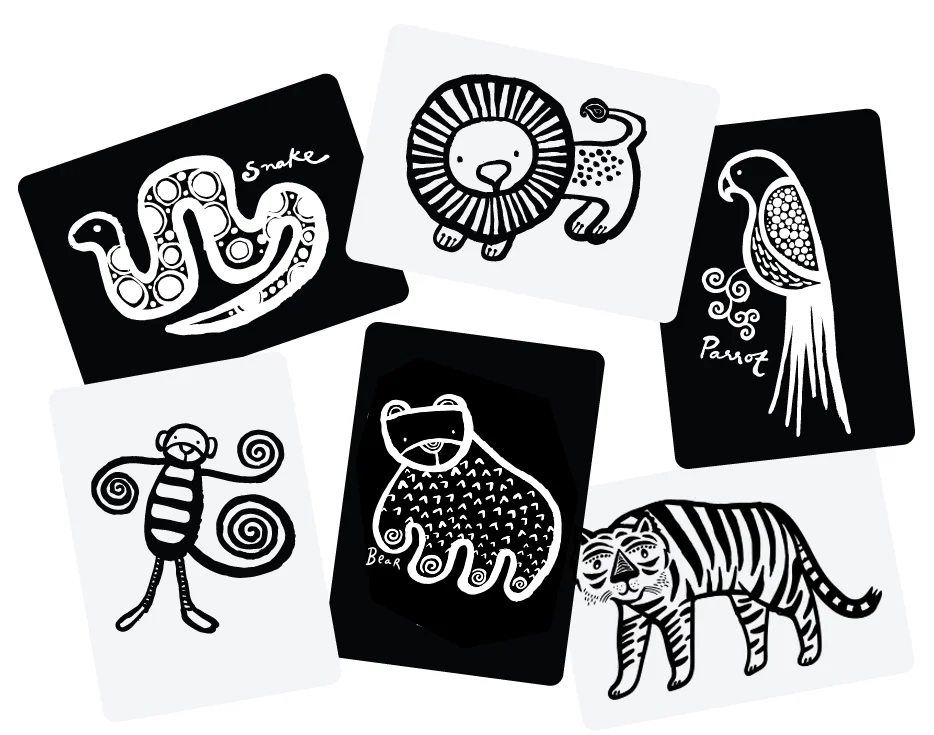 Animal Learning Art Cards
