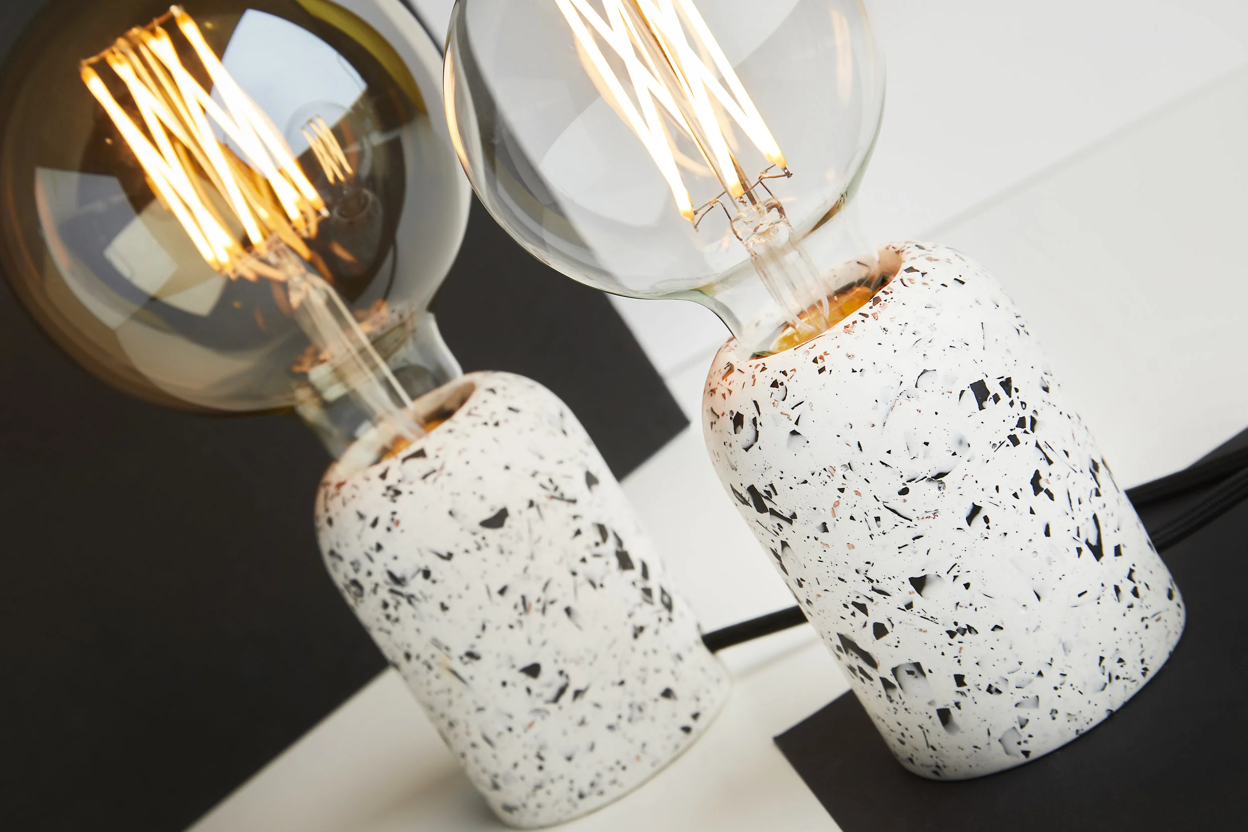 Terazzo table lamp emily marlin