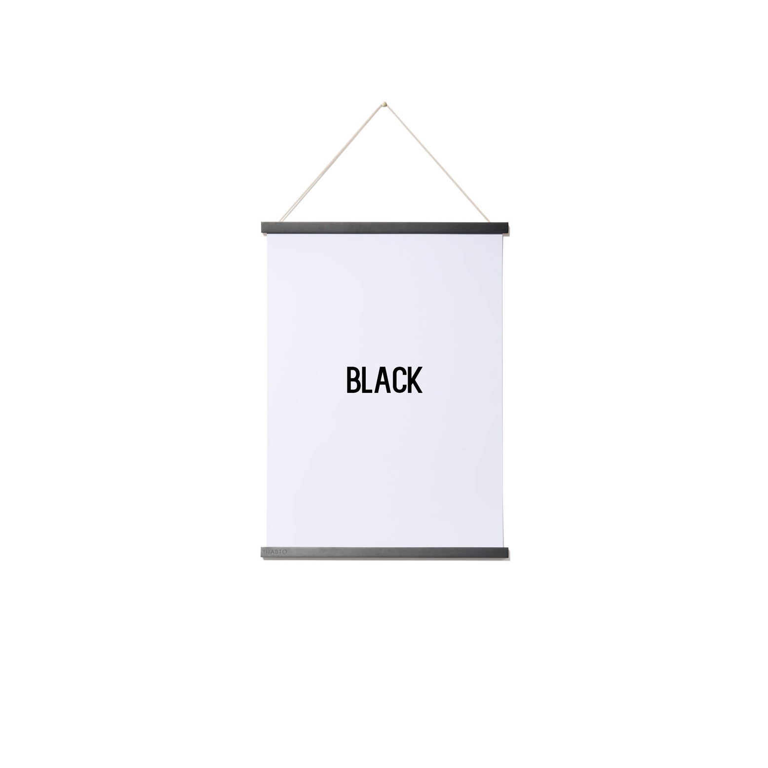 Magnetic Wooden Print Frame- BLACK