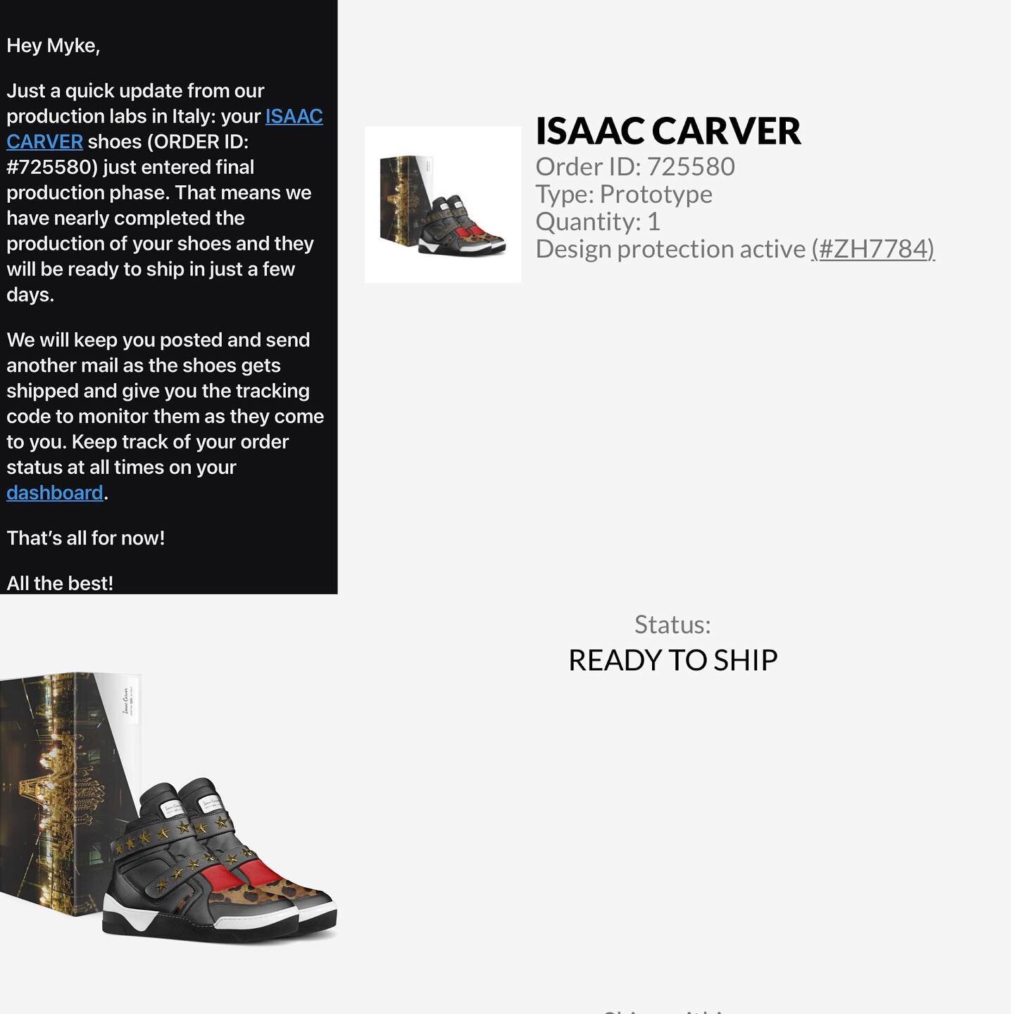 First order off of the @isaaccarver_ footwear line. Excited!!!! #sneakerslovers #sneakersporn #sneakerstyle #sneakersimport #sneakerslove #sneakersdaily #sneakershow #sneakersevent #sneakersfreak #sneakersshoes #sneakersociety #sneakersshop
#luxuryb