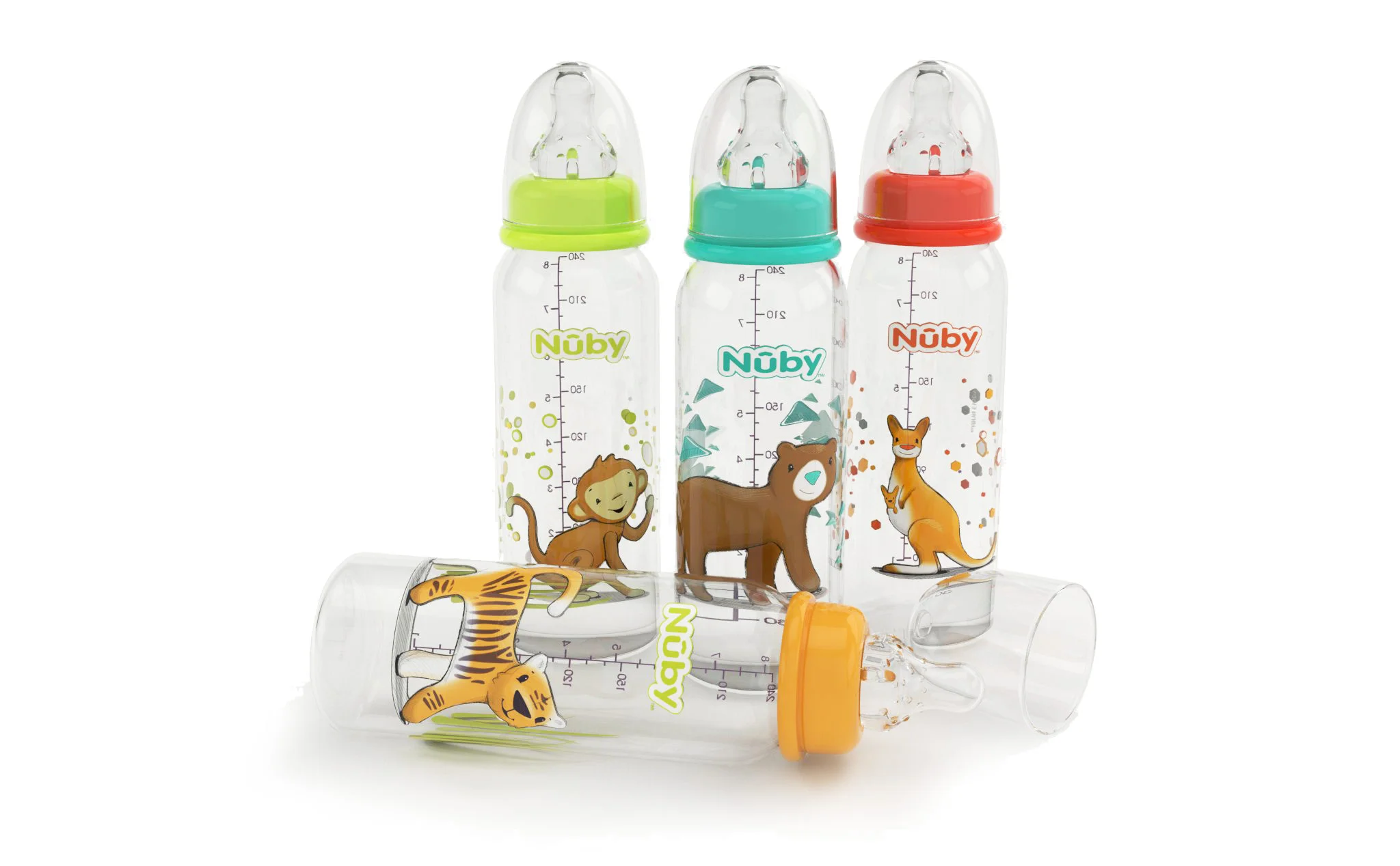  Nuby Glass Bottle Rendering 