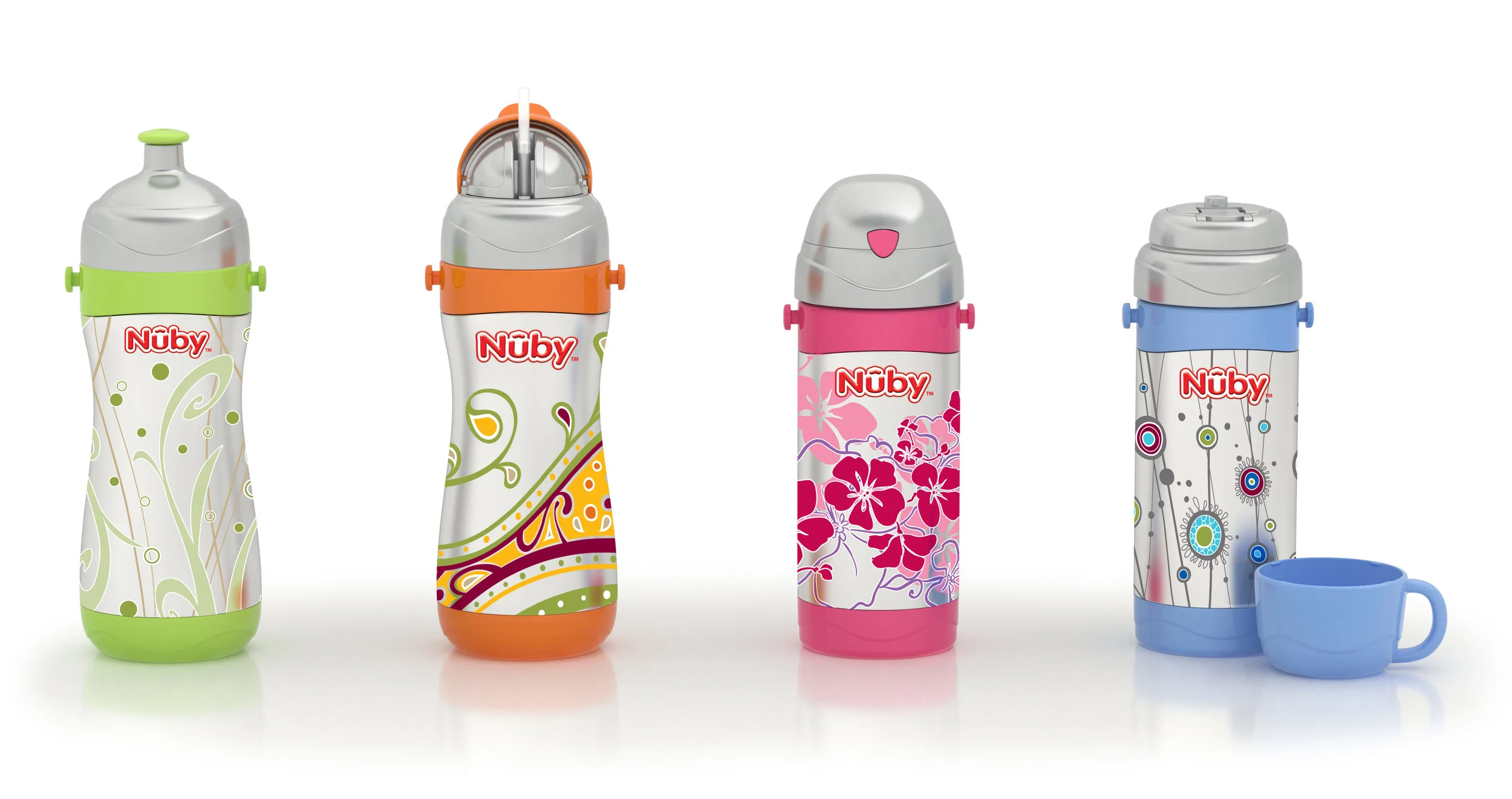  Nuby Stainless Steel Mockup Rendering 