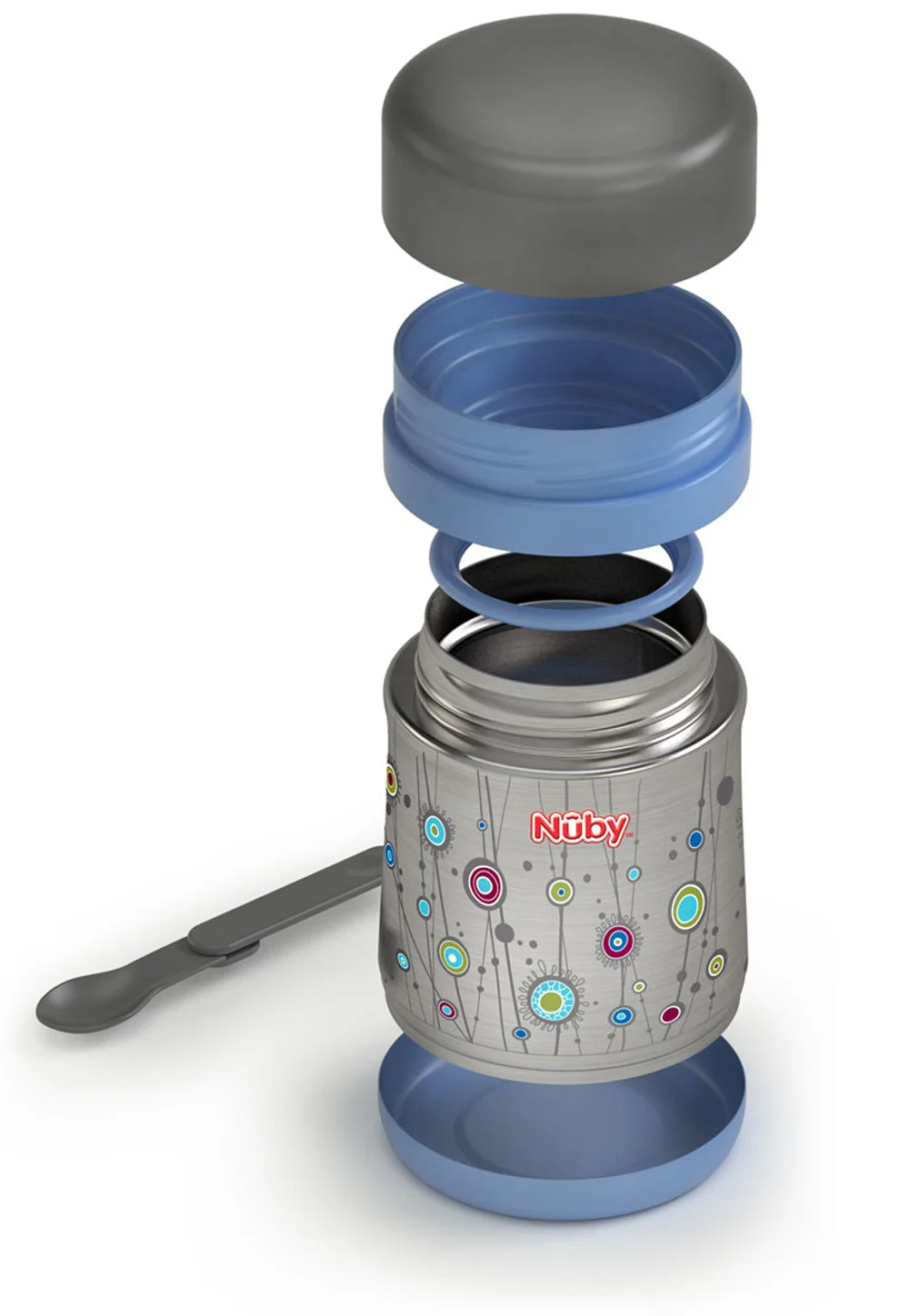  Nuby Congee Pot Exploded Diagram Rendering 