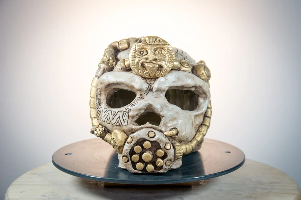 Aztec "SCUBA" Skull