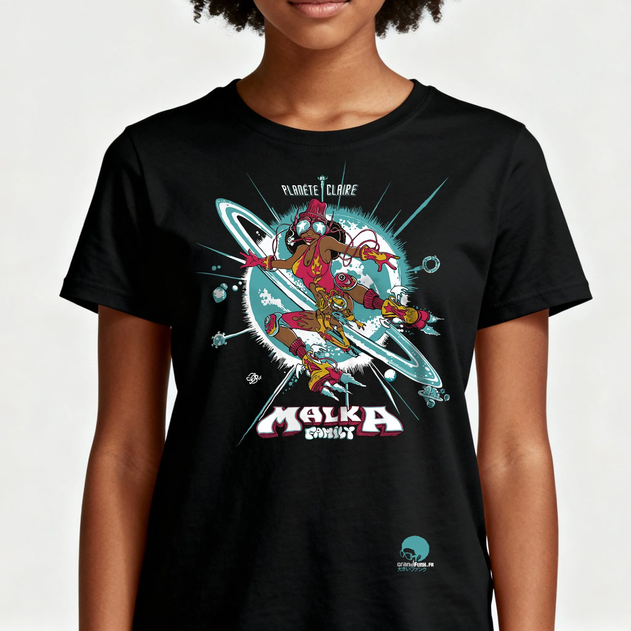 TEE SHIRT PLANETE CLAIRE