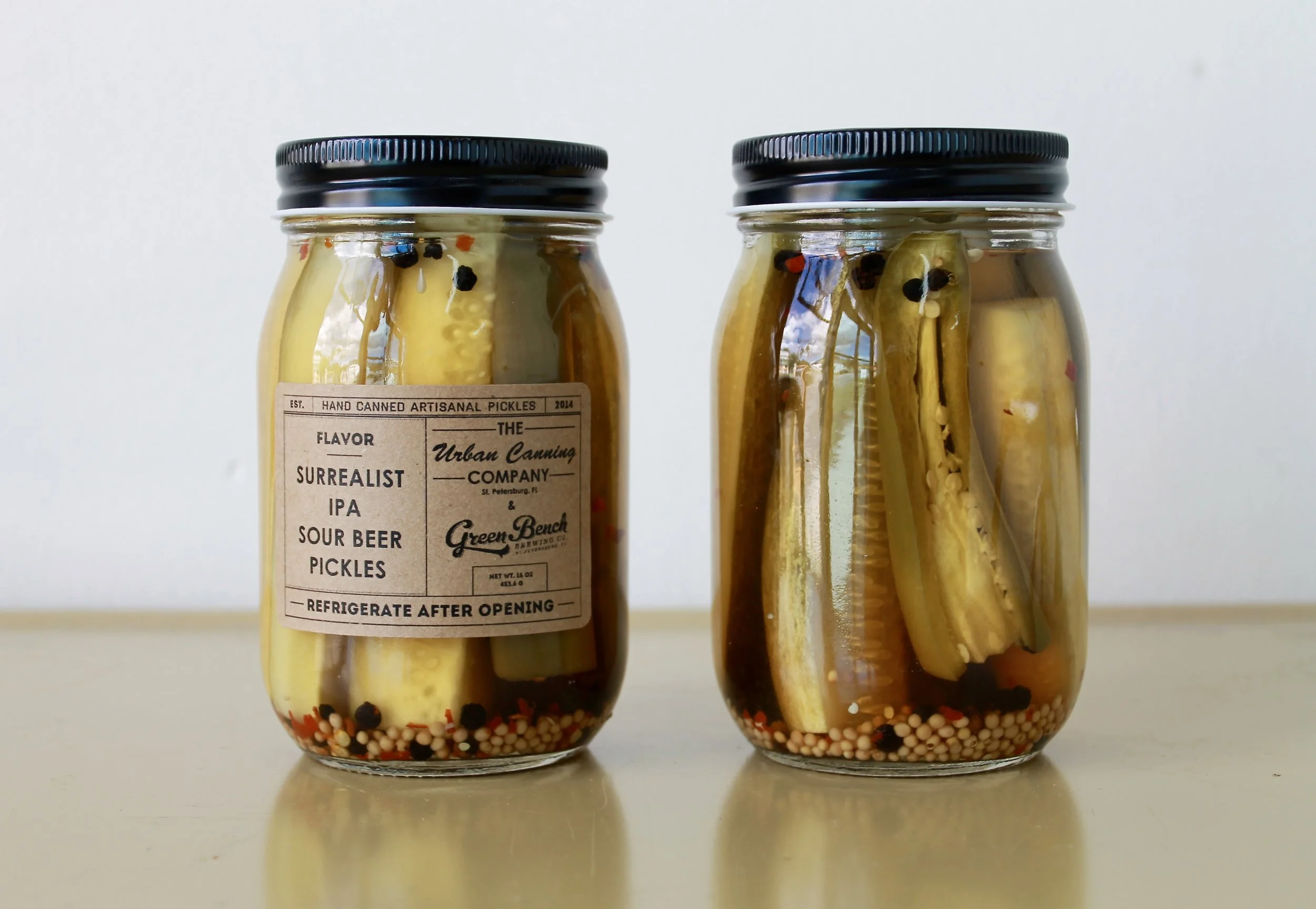 THIS SATURDAY 11-5 IN OUR TASTING ROOM SURREALIST IPA SOUR BEER PICKLES ARE BEING RELEASED! $12 A JAR - VERY LIMITED AMOUNT Where? 1040 4 Street N in St. Pete