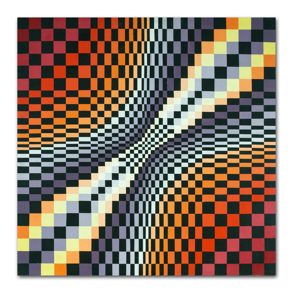 Circle of Victor Vasarely, Abstract 1 — Ottocento