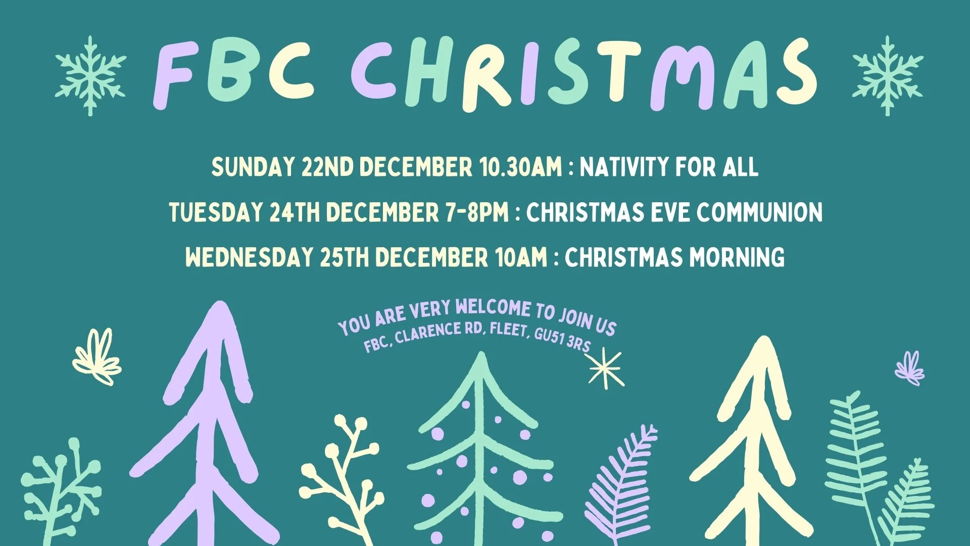 FBC : CHRISTMAS EVE COMMUNION