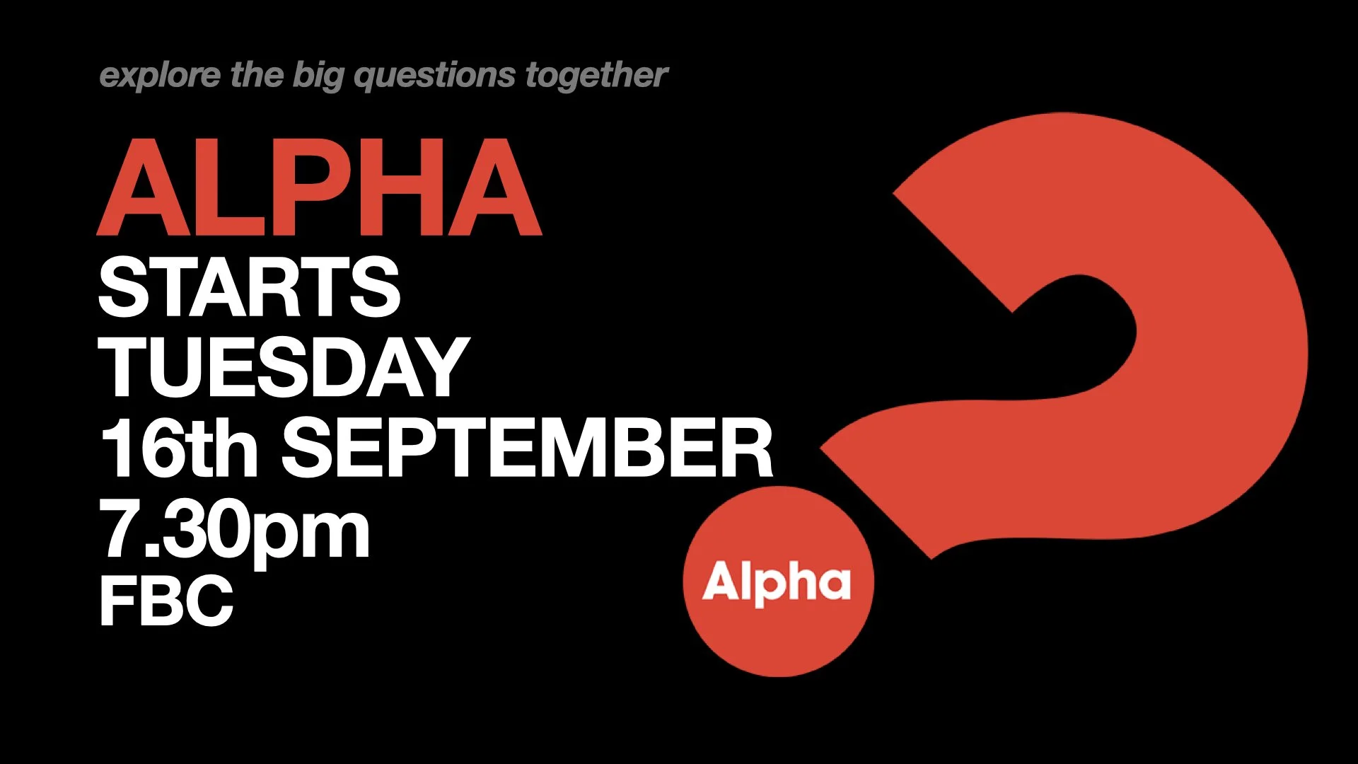 A NEW ALPHA BEGINS