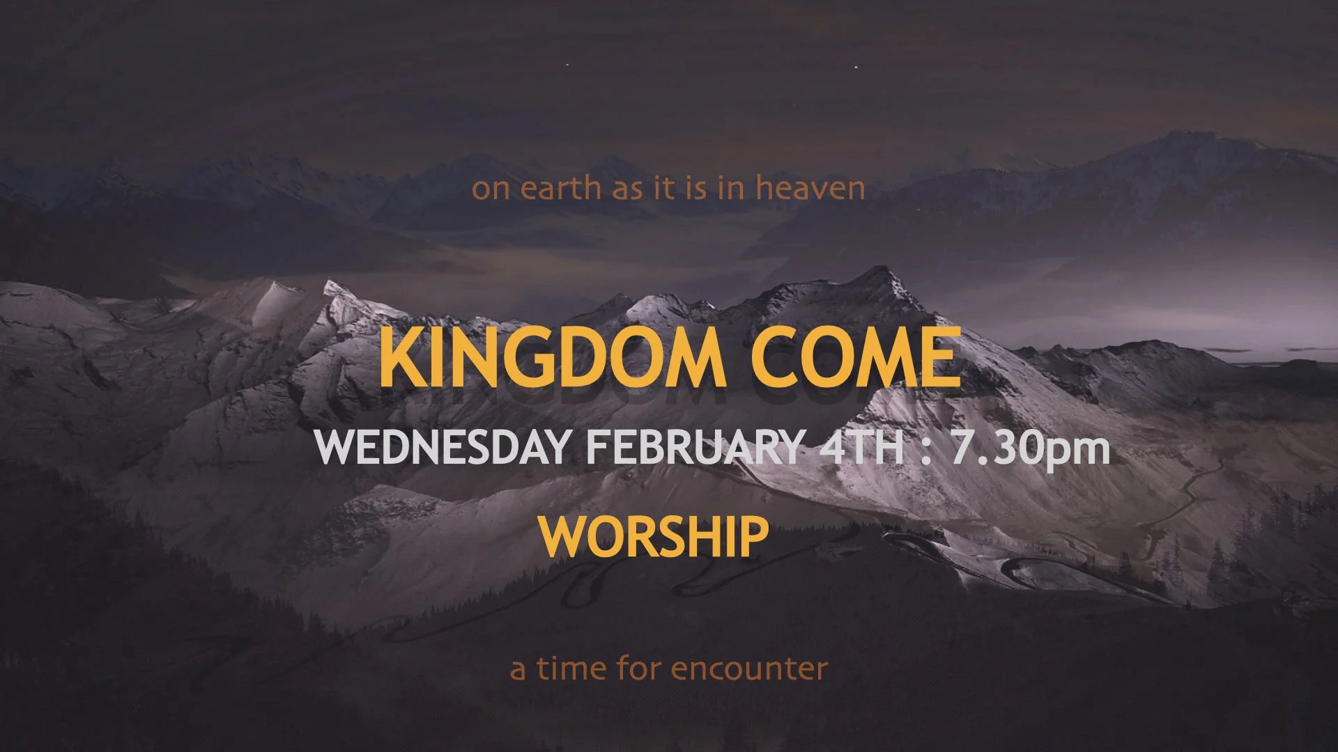  KINGDOM COME - WORSHIP &amp; PRAYER