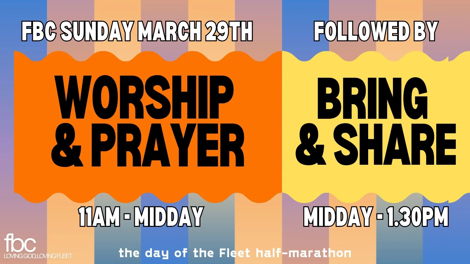 FBC SUNDAY MARCH 29TH CHANGING IT UP!