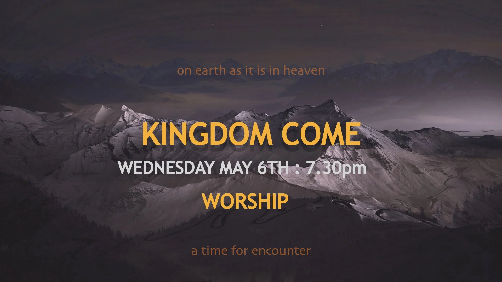 KINGDOM COME - WORSHIP &amp; PRAYER