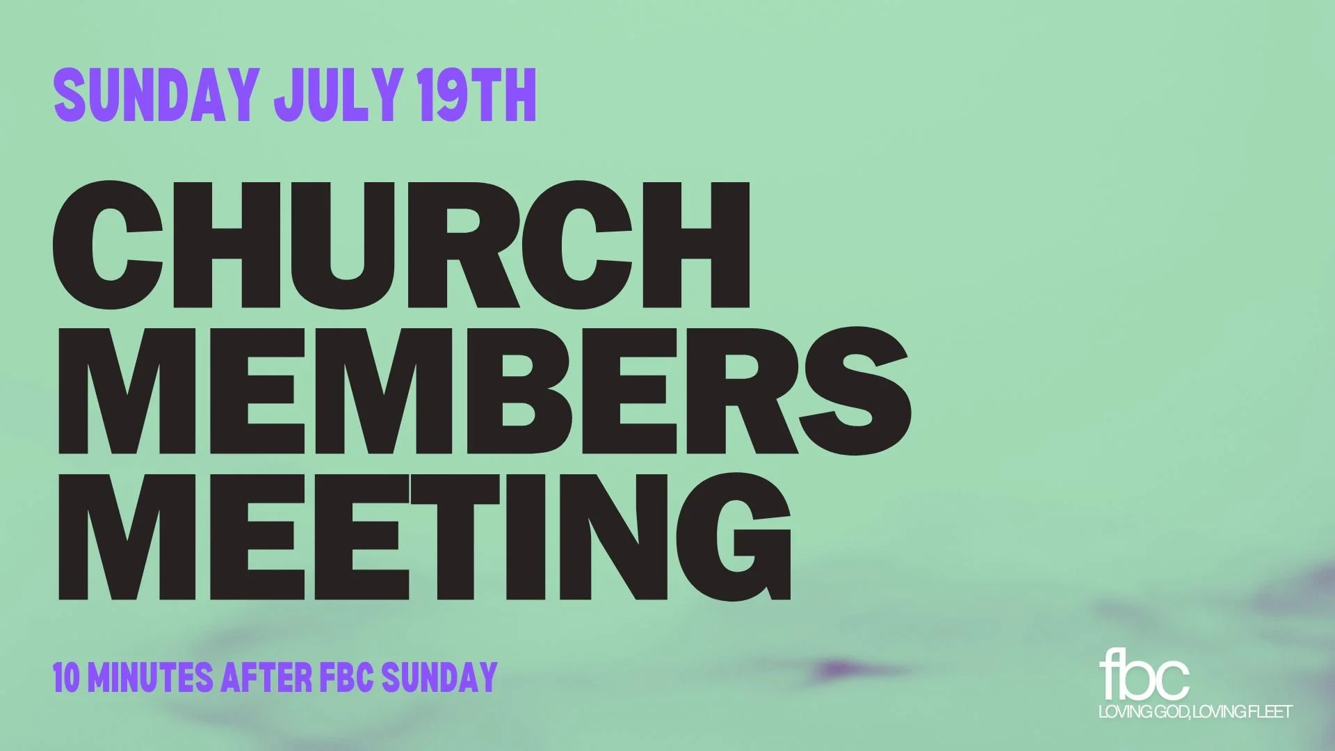 CHURCH MEMBERS CMM - 15TH FEBRUARY 2026