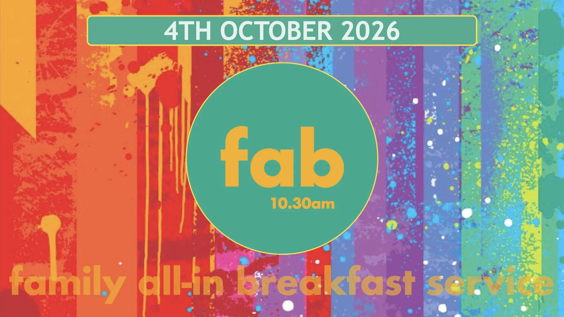 FAB - SEPTEMBER 6TH 2026