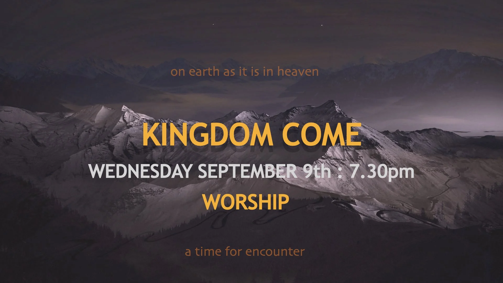  KINGDOM COME - WORSHIP &amp; PRAYER 