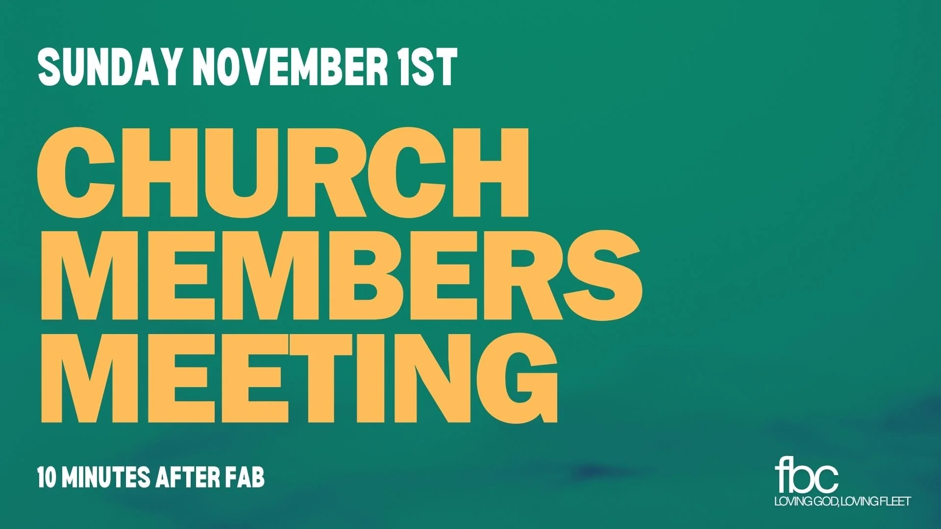 CHURCH MEMBERS CMM - 15TH FEBRUARY 2026