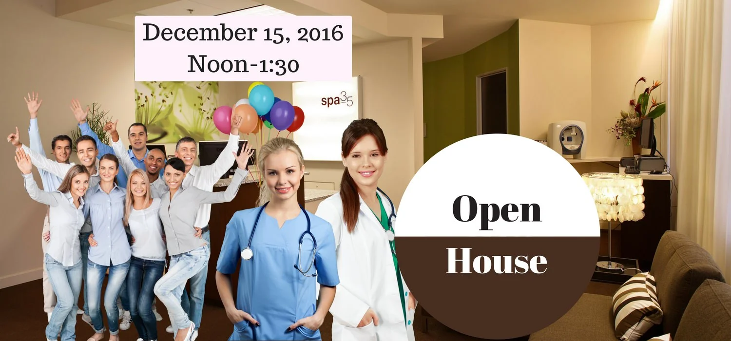Open House on December 15 at Spa 35 Med Spa
