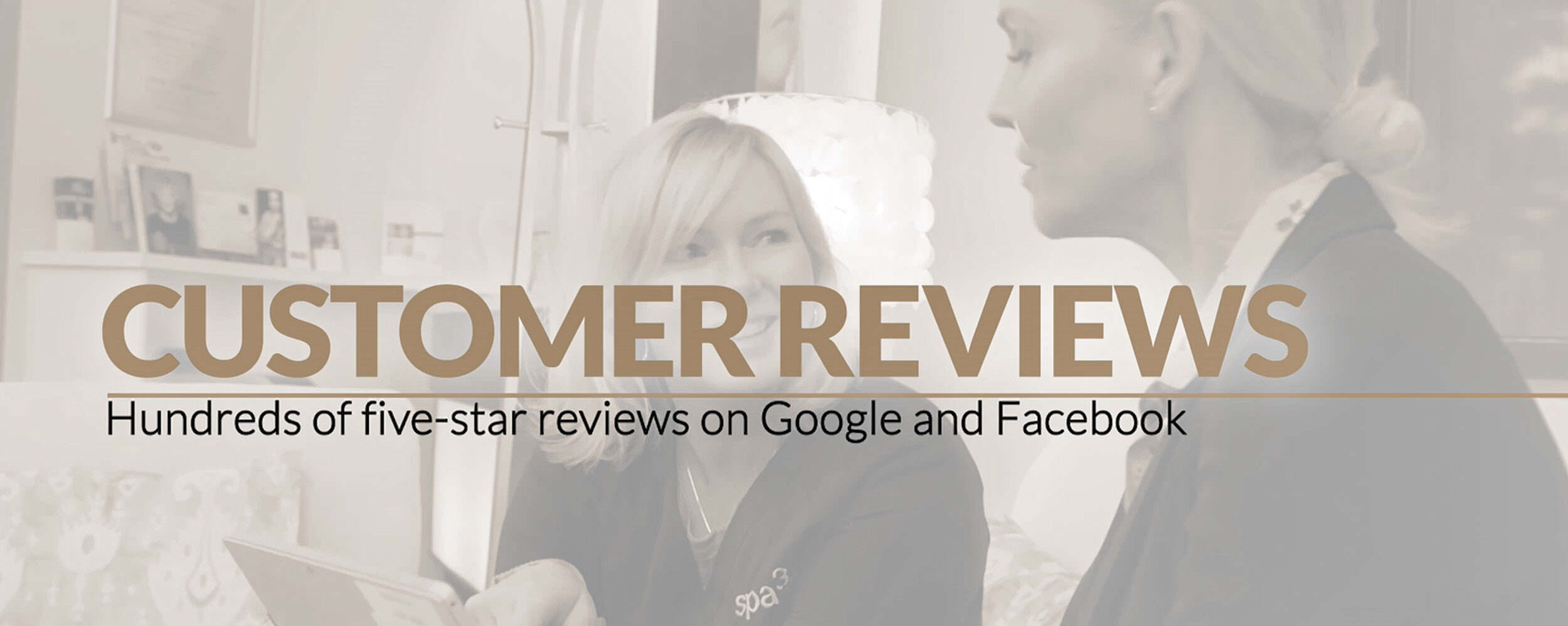 100s of Five-Star Reviews from Spa 35 Clients