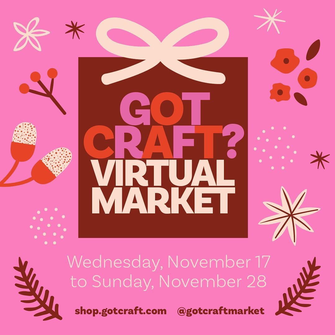 We&rsquo;re excited to be returning to the Got Craft Market this year! You won&rsquo;t see us in person flipping our notebook pages but you can shop in the comfort of your own home at this virtual market. We will be featured along with 75 amazing mak
