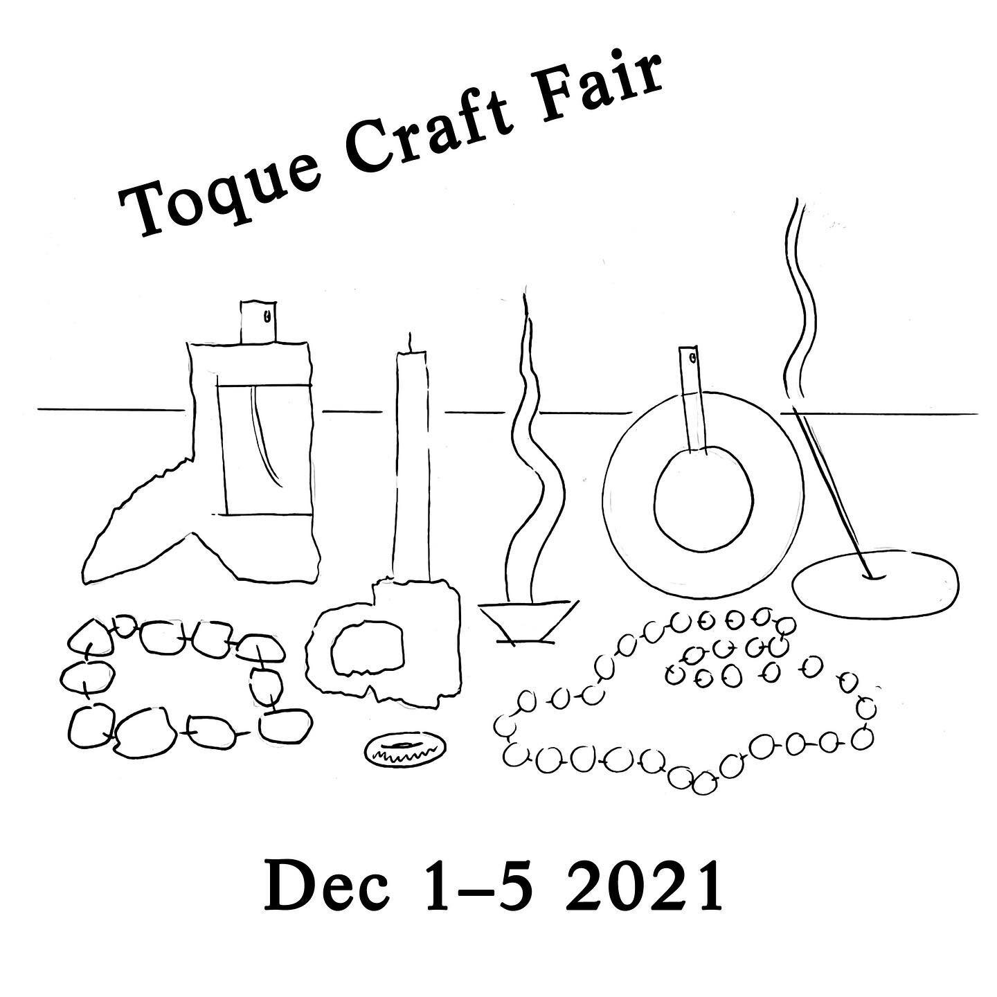 The virtual Toque Craft Fair goes live this Wednesday! Come support local makers and the @western_front. 

Dec 1-5, 2021, more info @toquecraftfair.