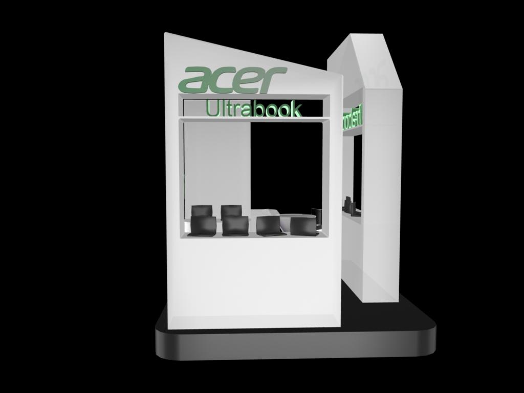 Exhibition design for acer Ultrabook