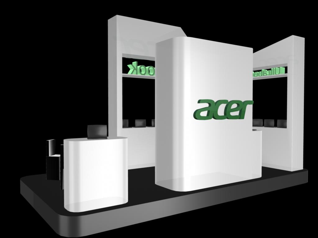 Exhibition design for acer Ultrabook