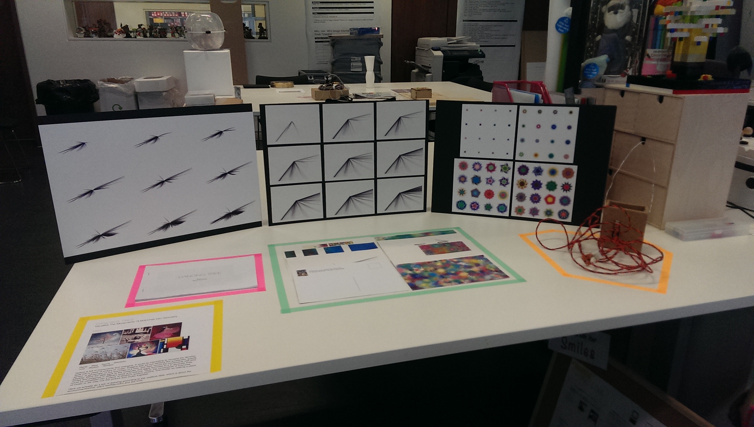 Setting up for the end of semester 2, May 2014