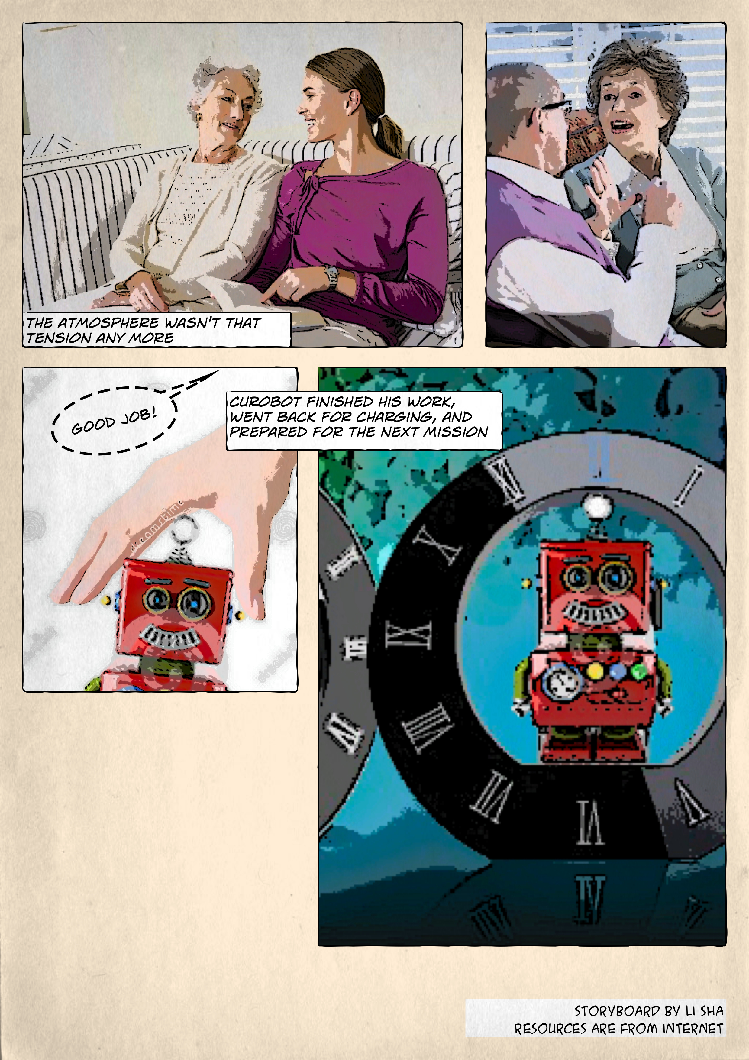 Storyboard for SmileBot