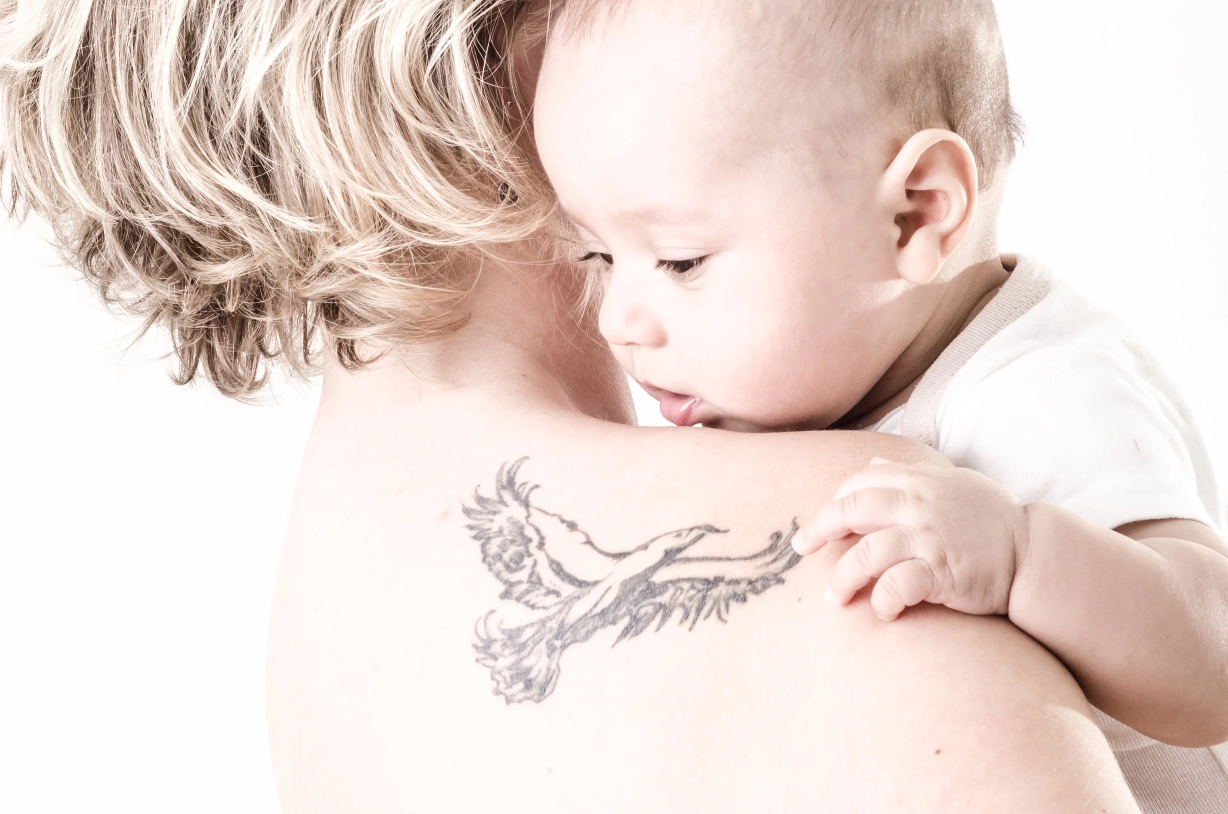 Baby & eagle