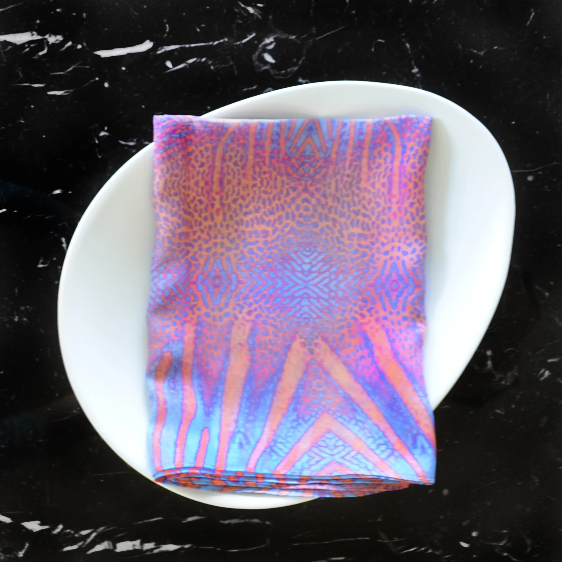 PINK SILK SCARF