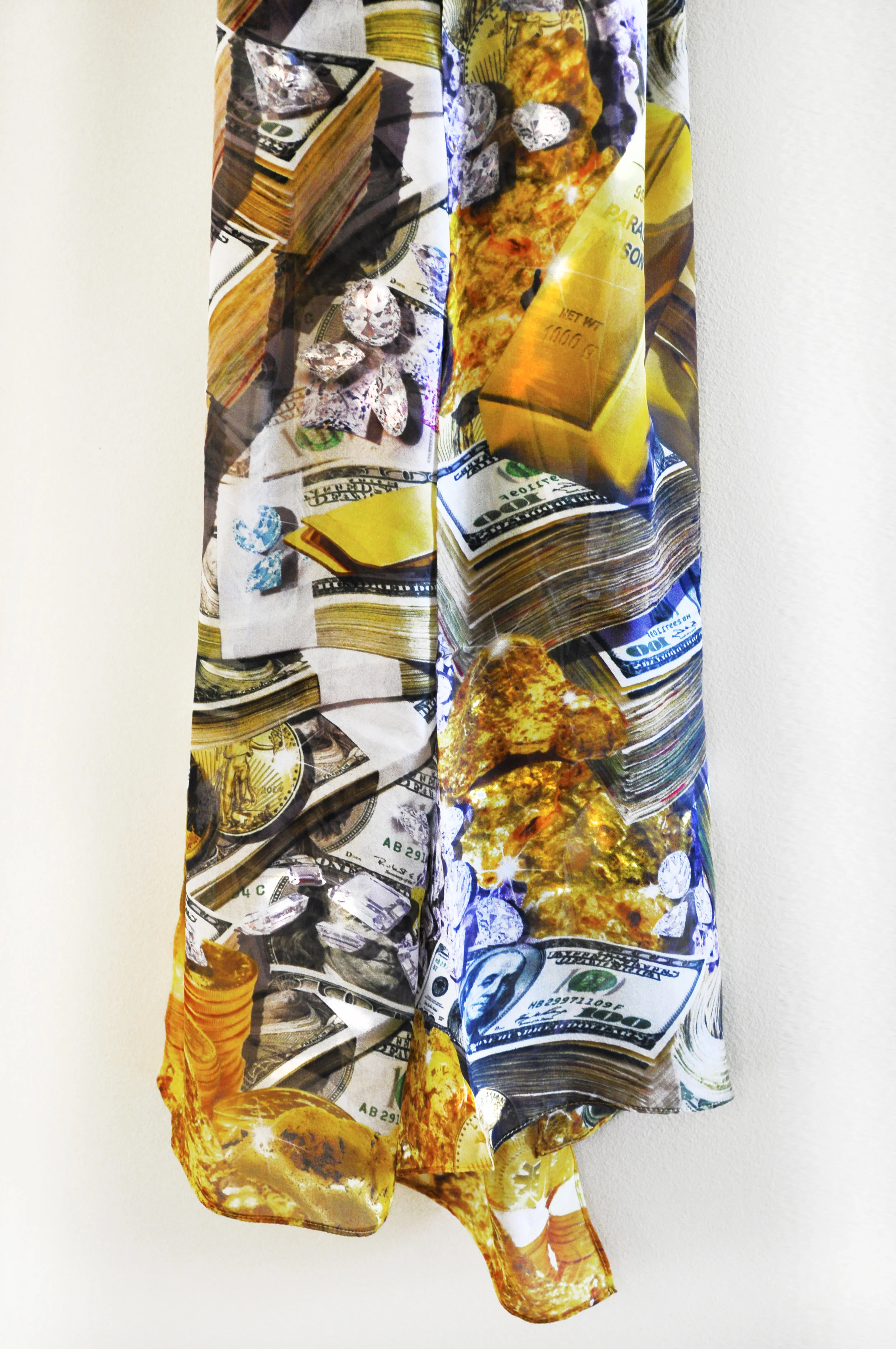 SILK MONEY SCARF