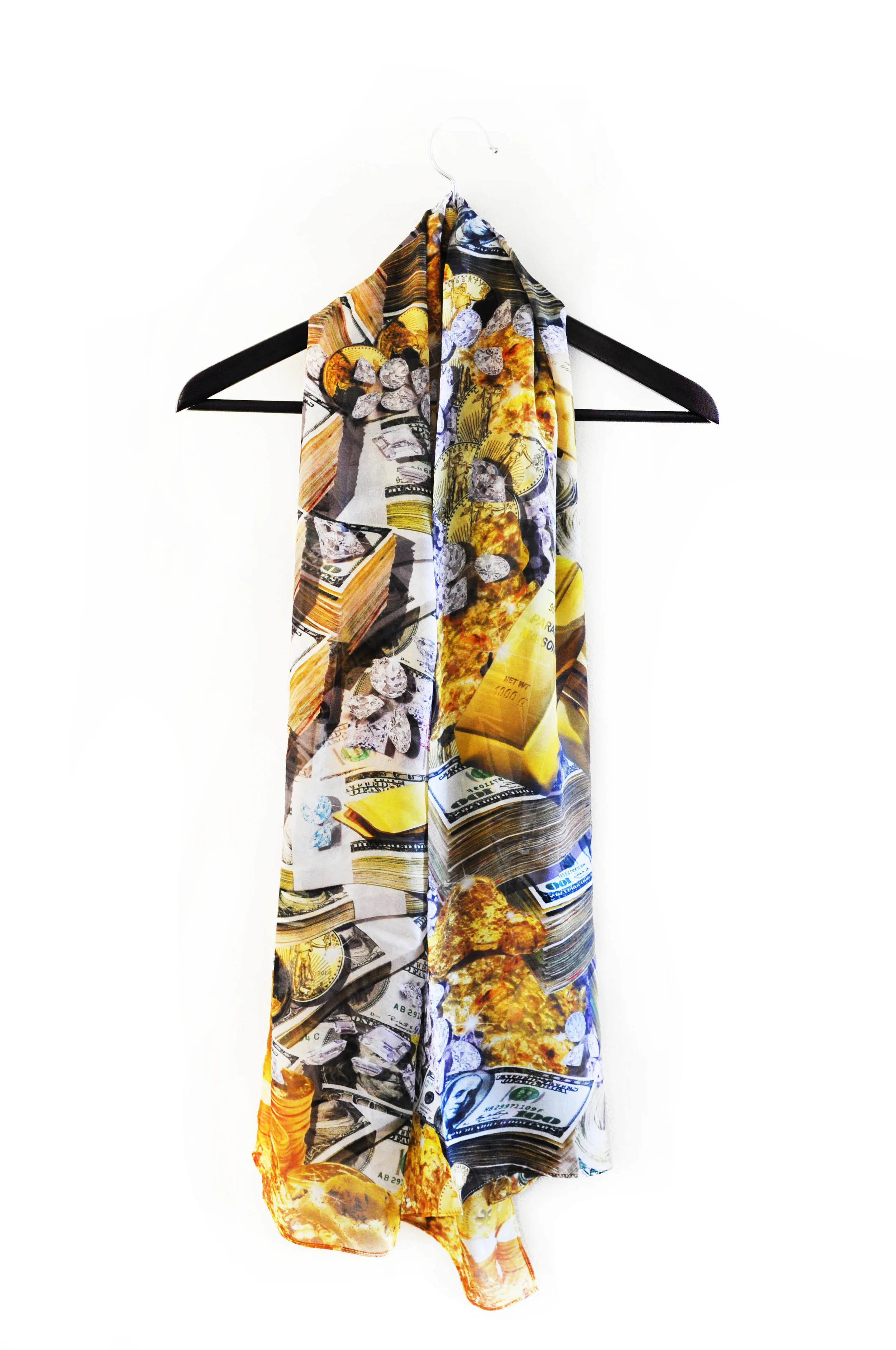 SILK MONEY SCARF