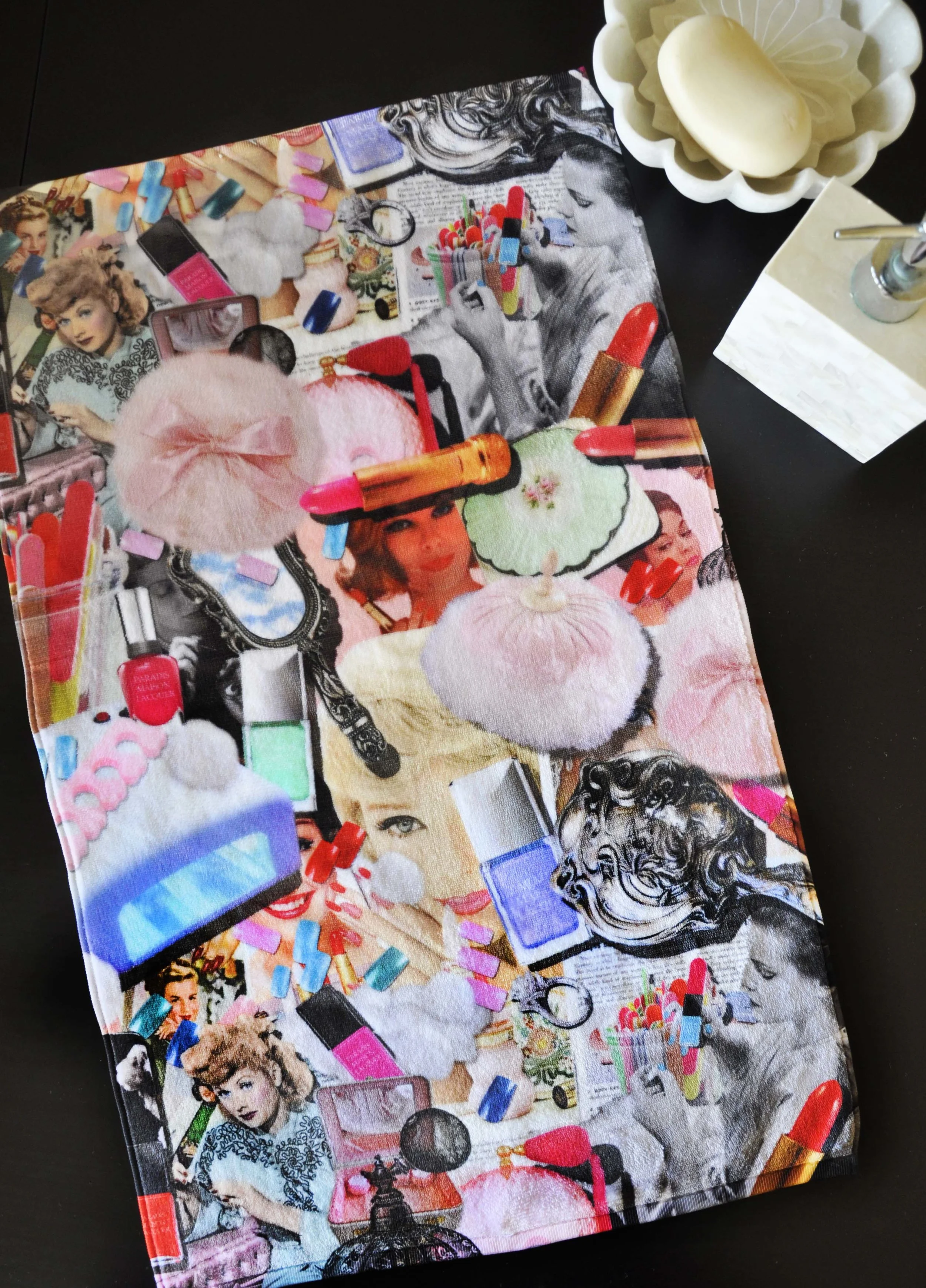 beauty salon hand towel