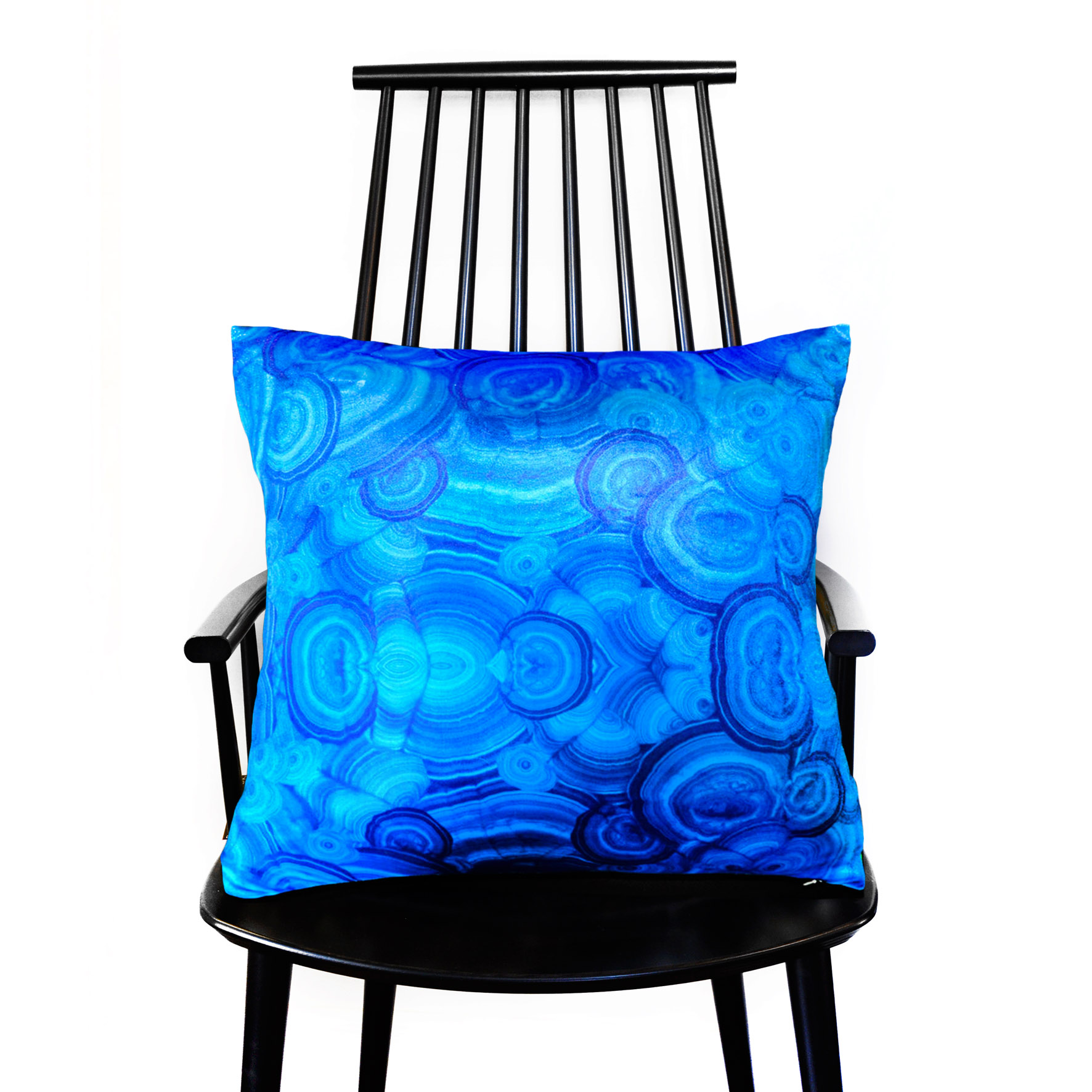 Malachite Velvet Pillow