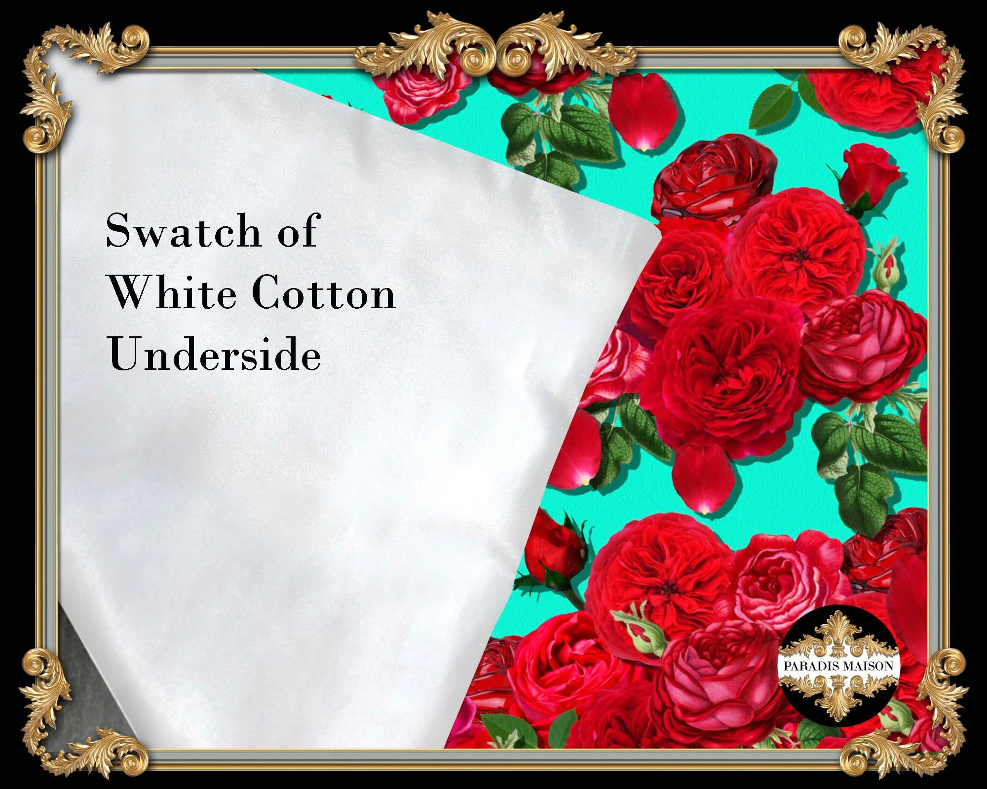 mint green red rose comforter cover