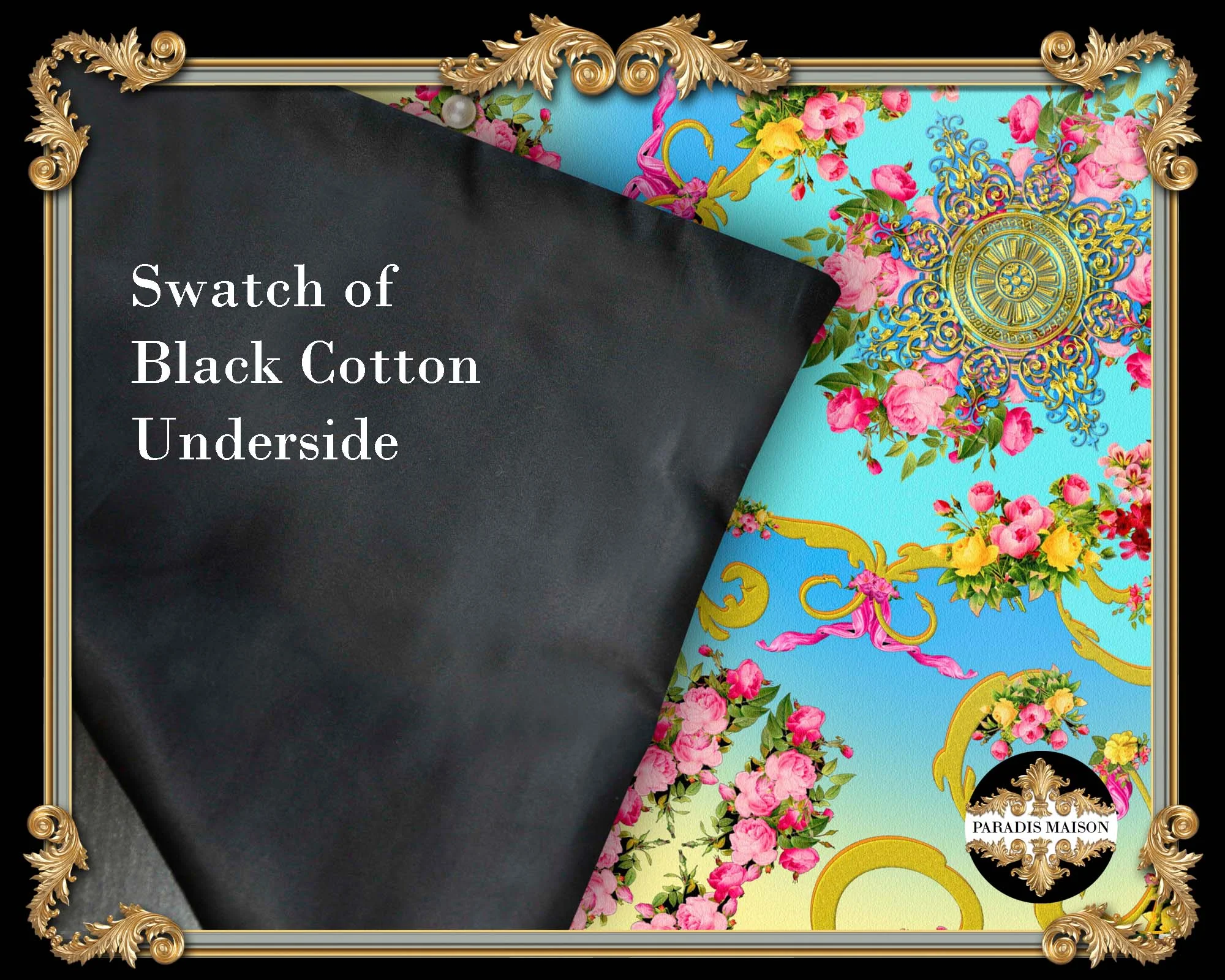 FRENCH AUBUSSON COMFORTER COVER BAROQUE STYLE