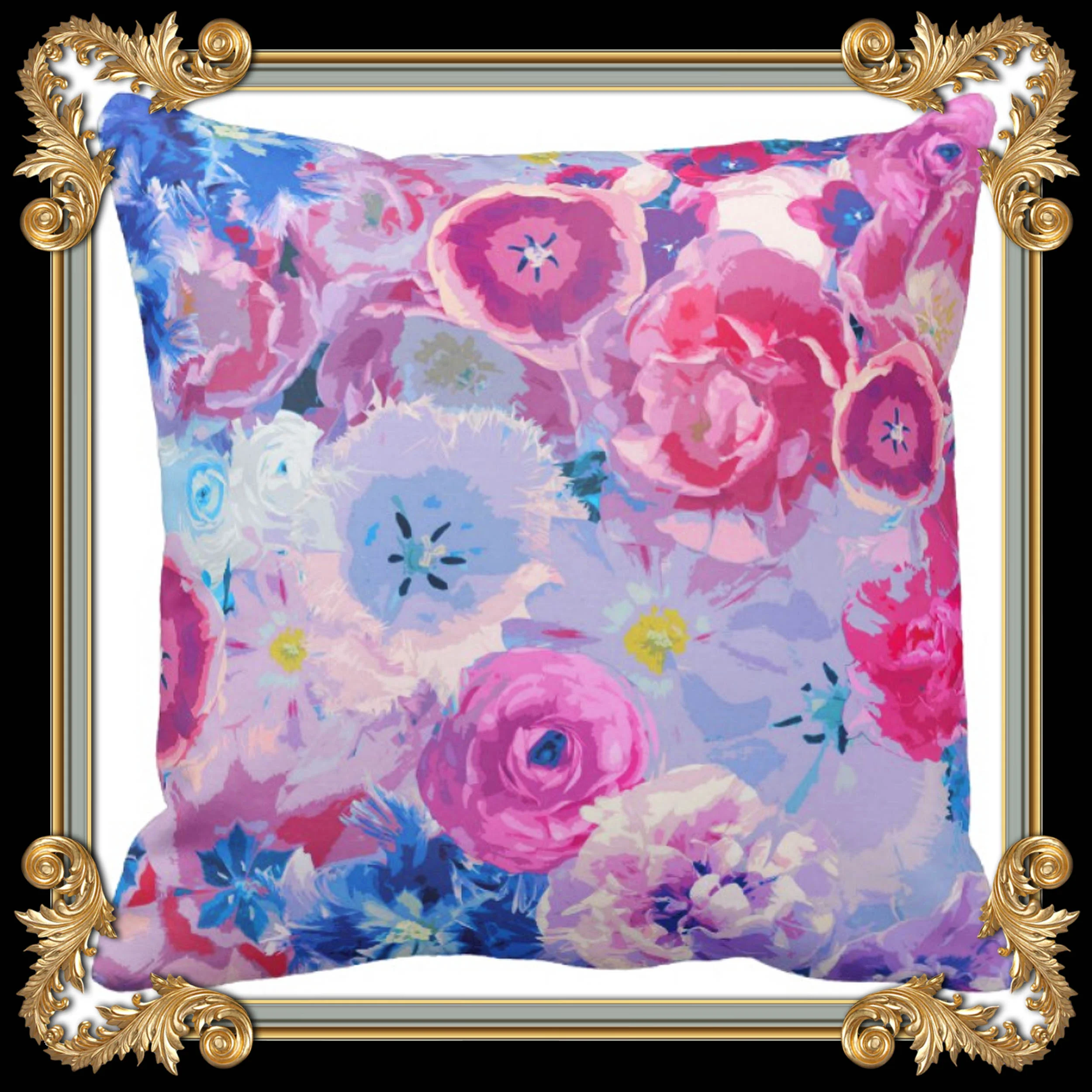 tulip throw pillow