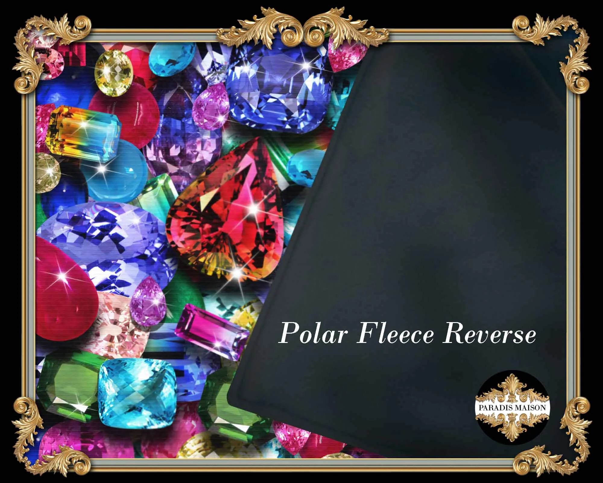 JEWEL MOTIF THROW BLANKET LOS ANGELES