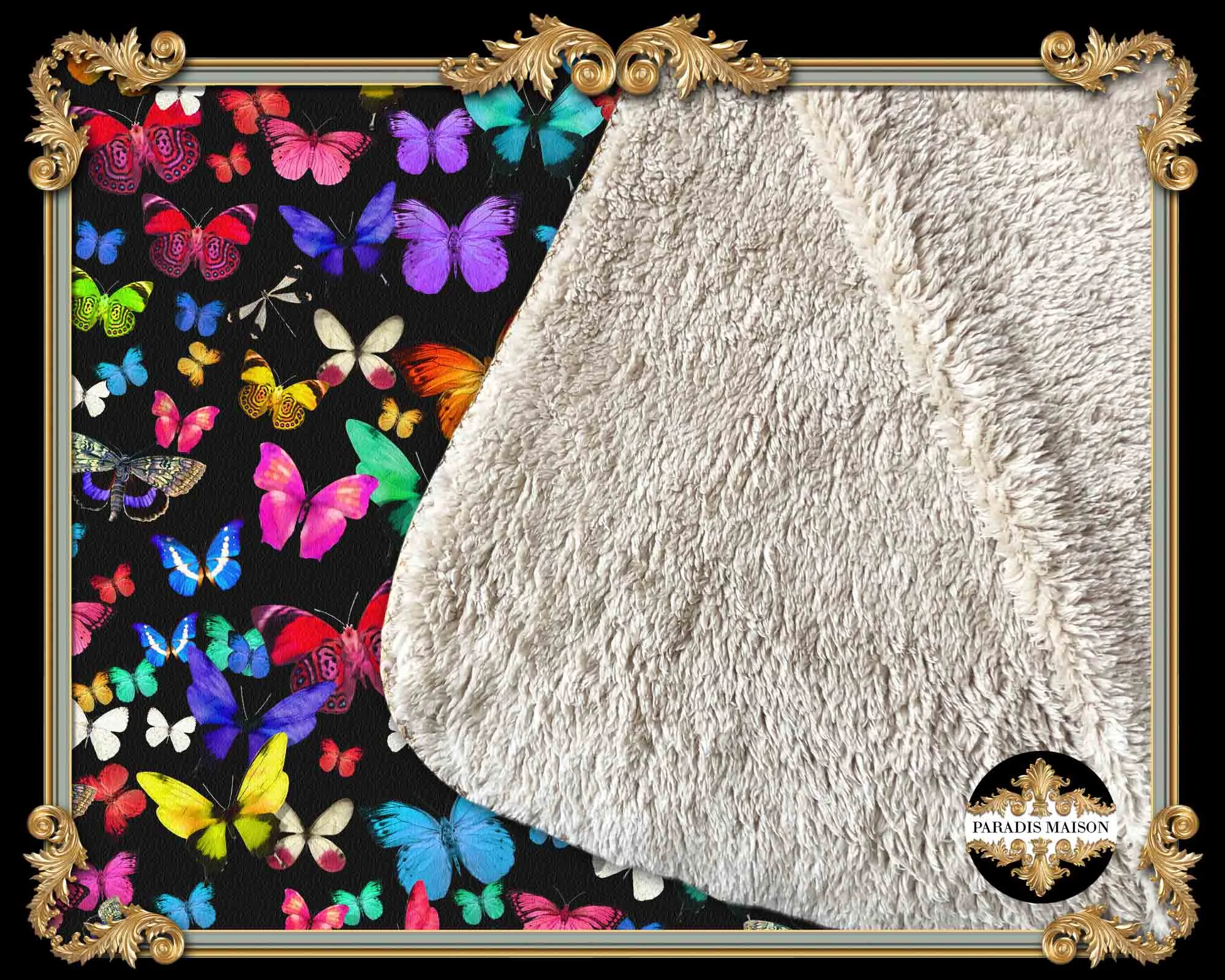 BUTTERFLY THROW BLANKET LOS ANGELES