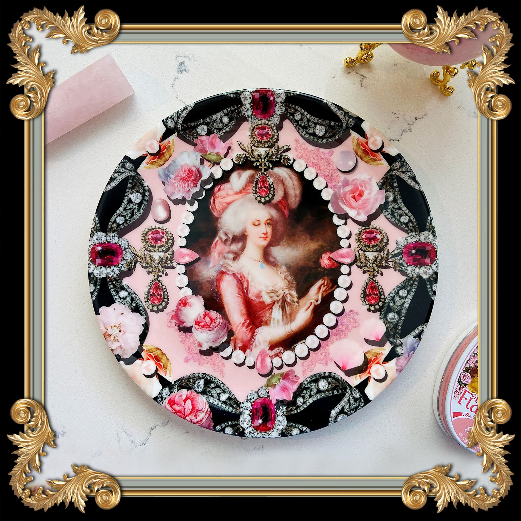 Marie Antoinette Ceramic Wall Plate — Maximalist Interior Decor & Whimsical  Homewares