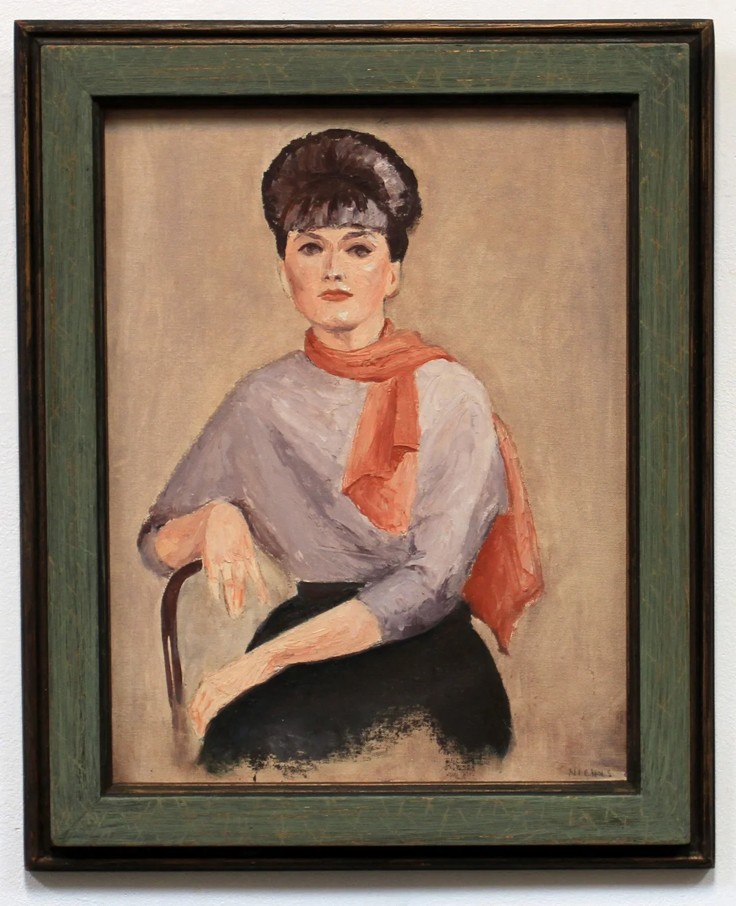 Madame 22x18 oil $175.JPG