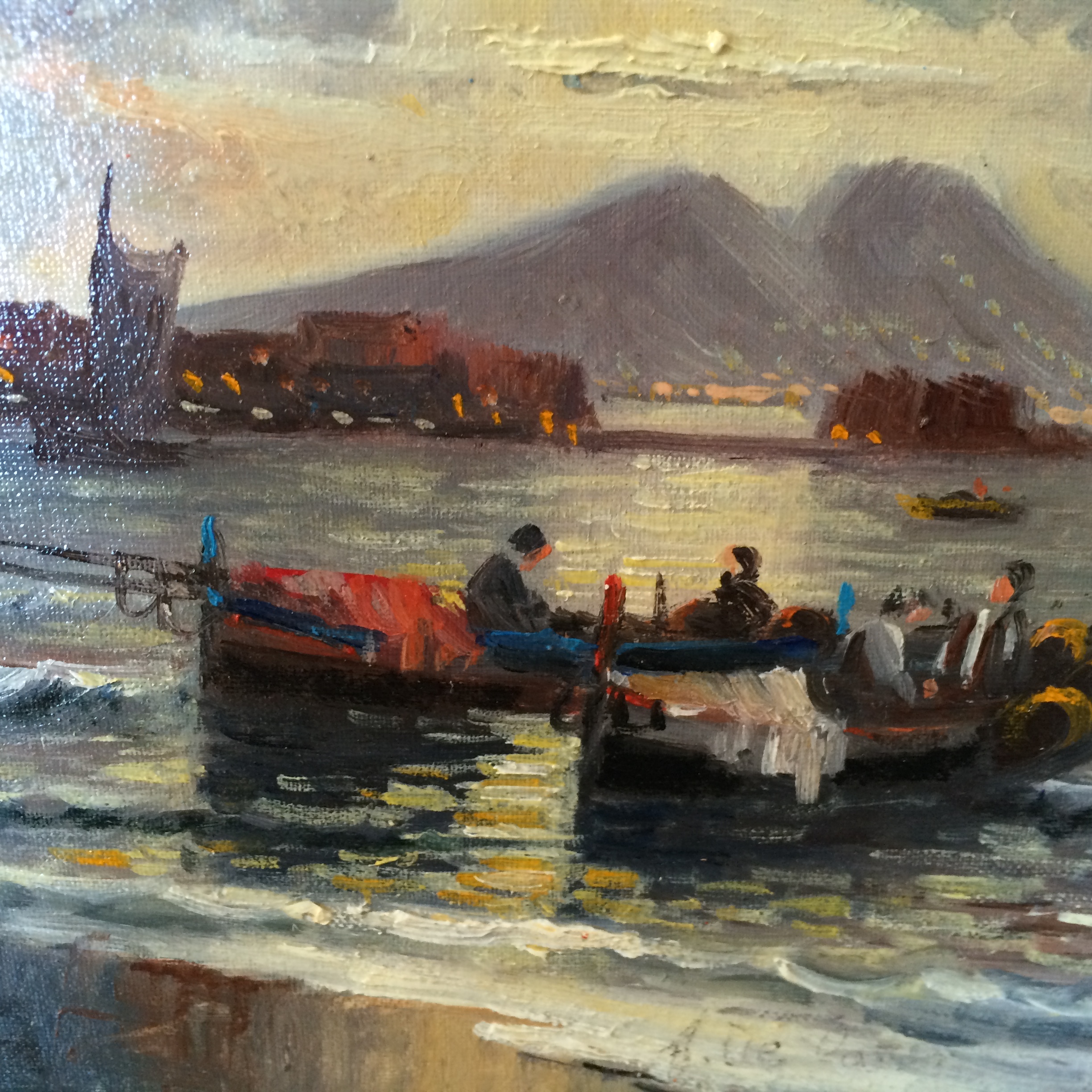 Detail of a night scene.