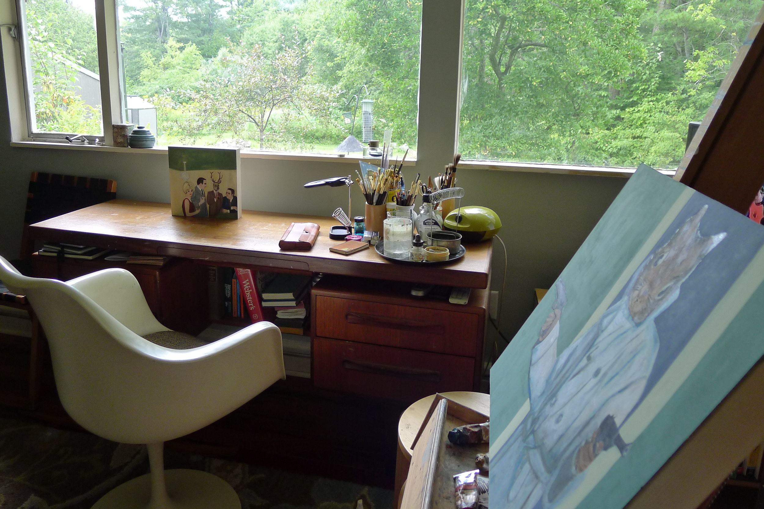 Vivienne's studio. photo credit: Matte Stephens