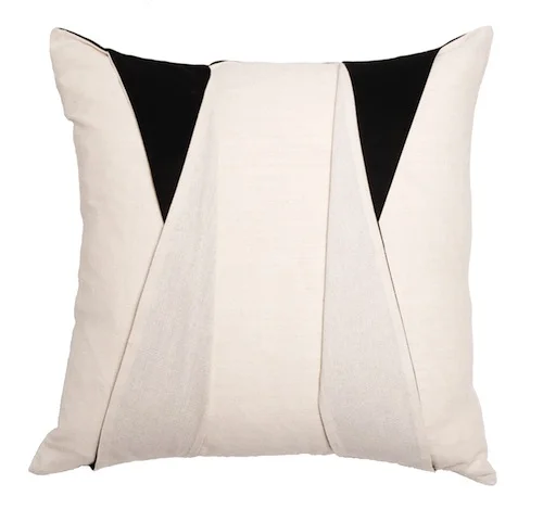 Stone Textile Studio's Tuxedo Pillow; $215